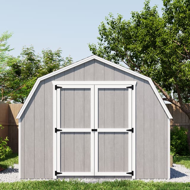 Value Gambrel Barn 4' Sidewalls roof