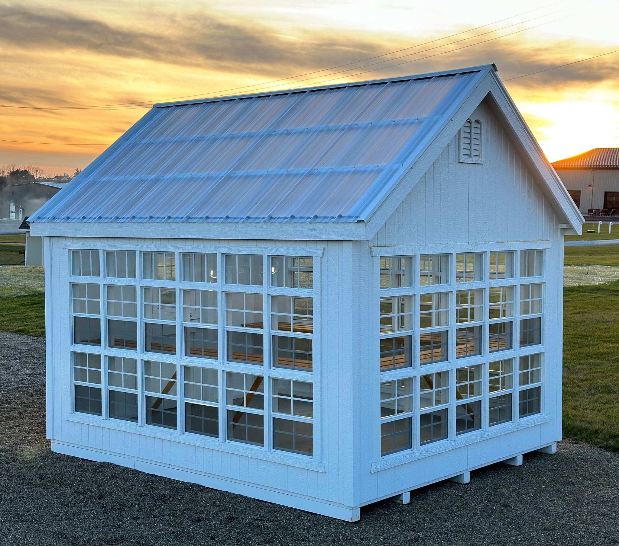 Colonial Gable Greenhouse