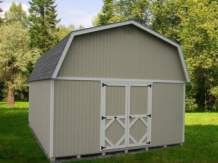 10x10 Craftsman Barn Shed (#179) - Tailor Built Structures