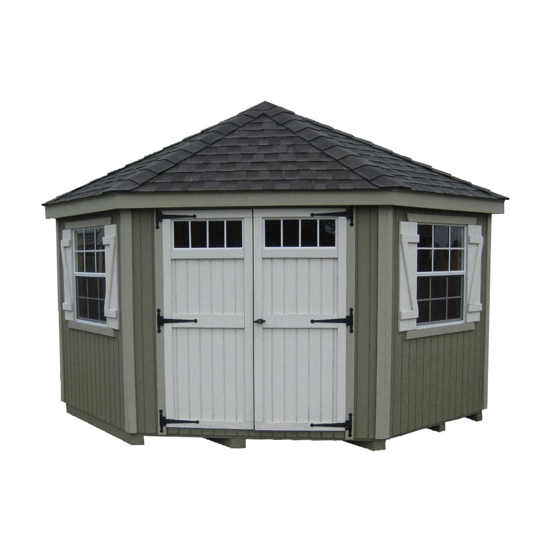 Colonial Five-Corner Shed