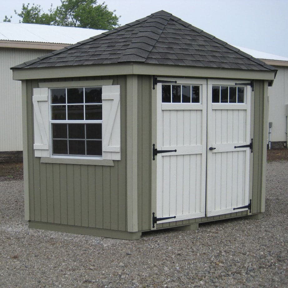 Colonial Five-Corner Shed