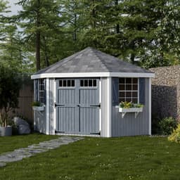 Colonial Five-Corner Shed lifestyle