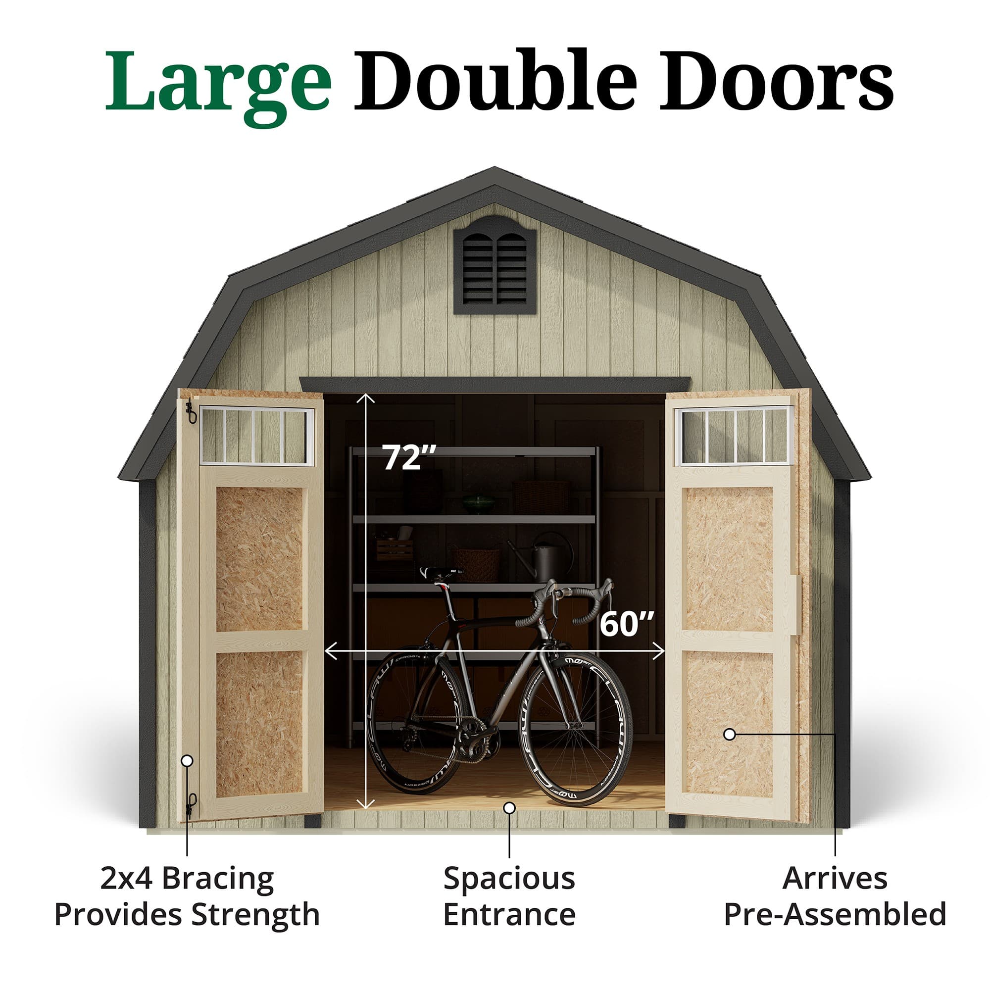 Colonial Greenfield door graphic