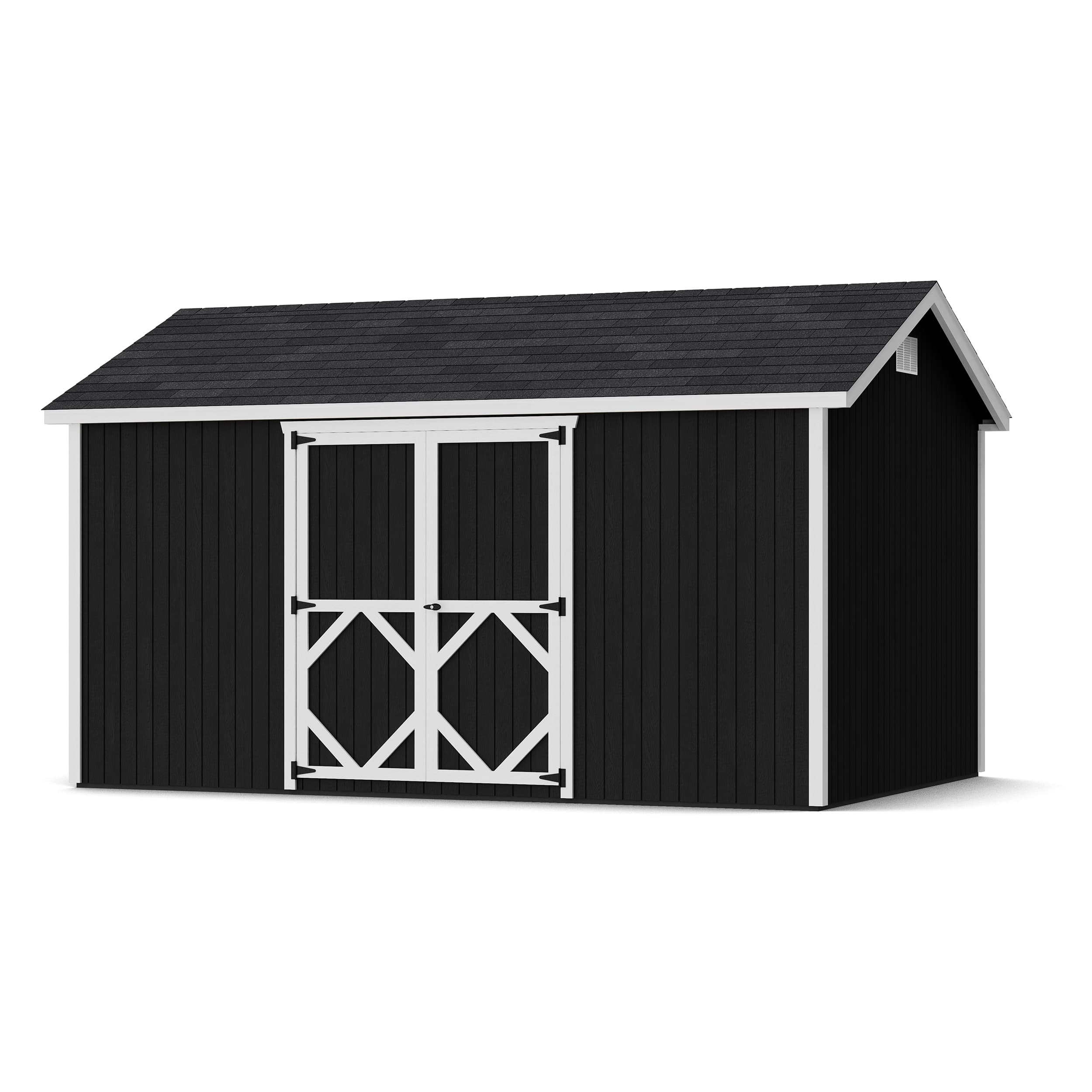 Classic Gable Shed with Side Entry