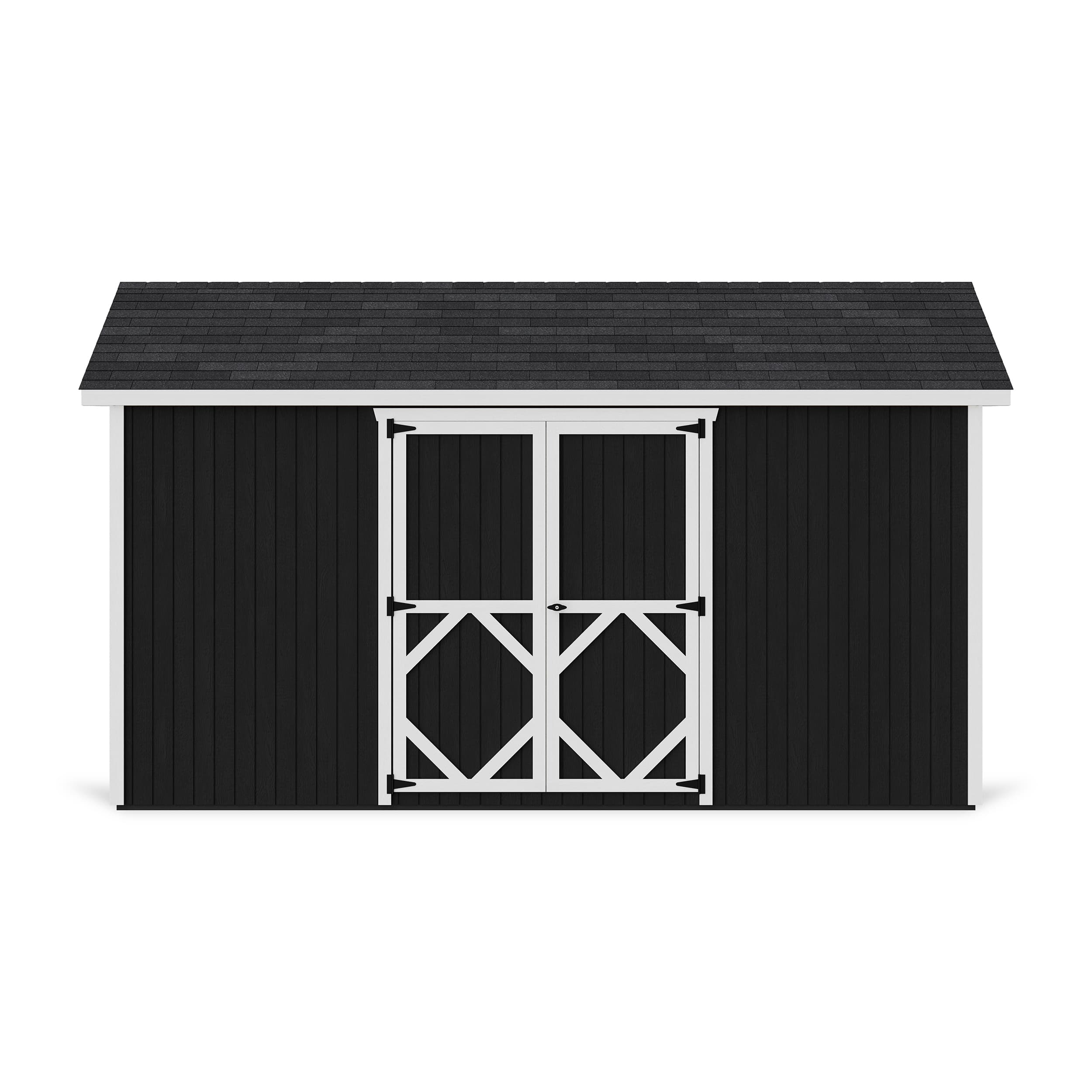 Classic Gable Shed with Side Entry