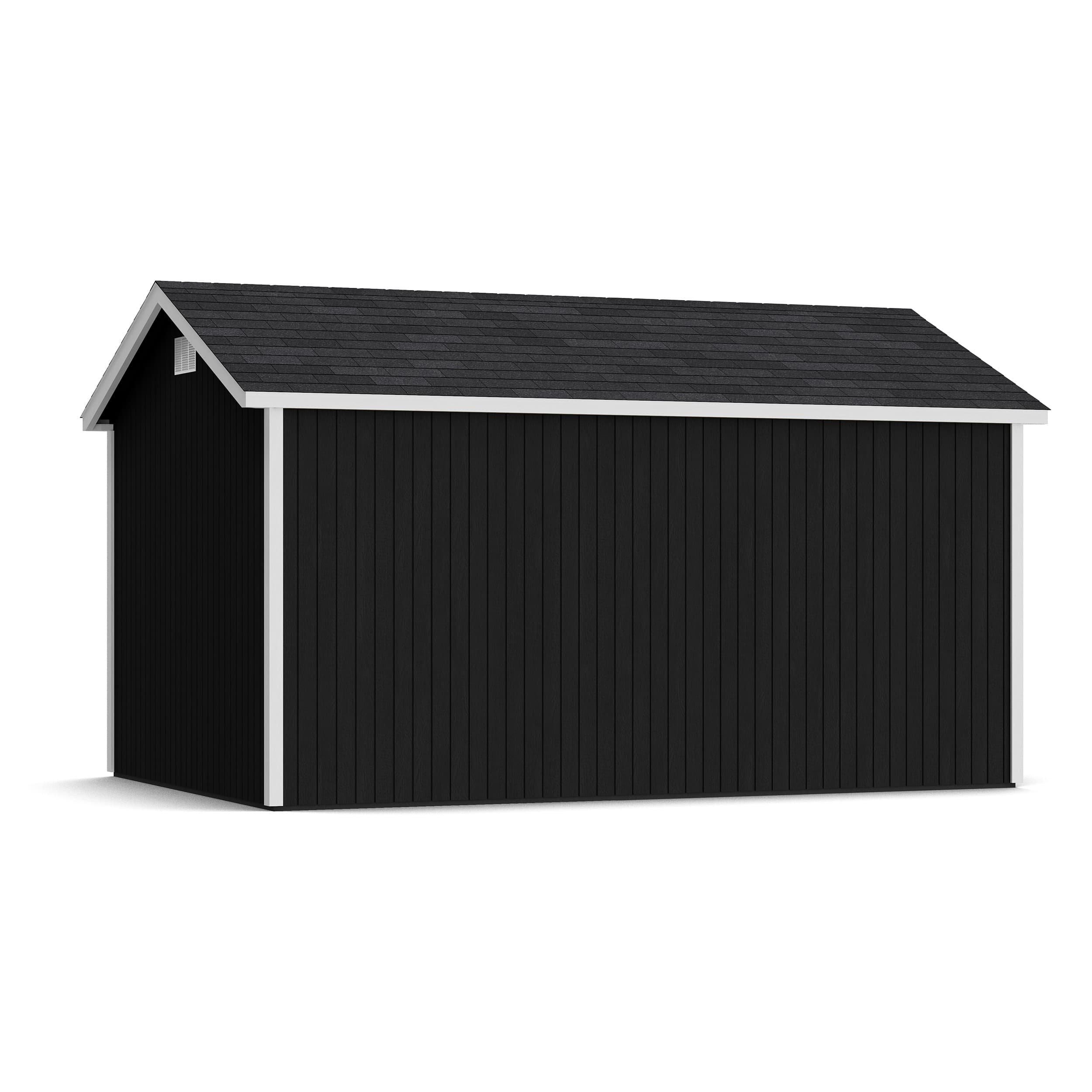 Classic Gable Shed with Side Entry