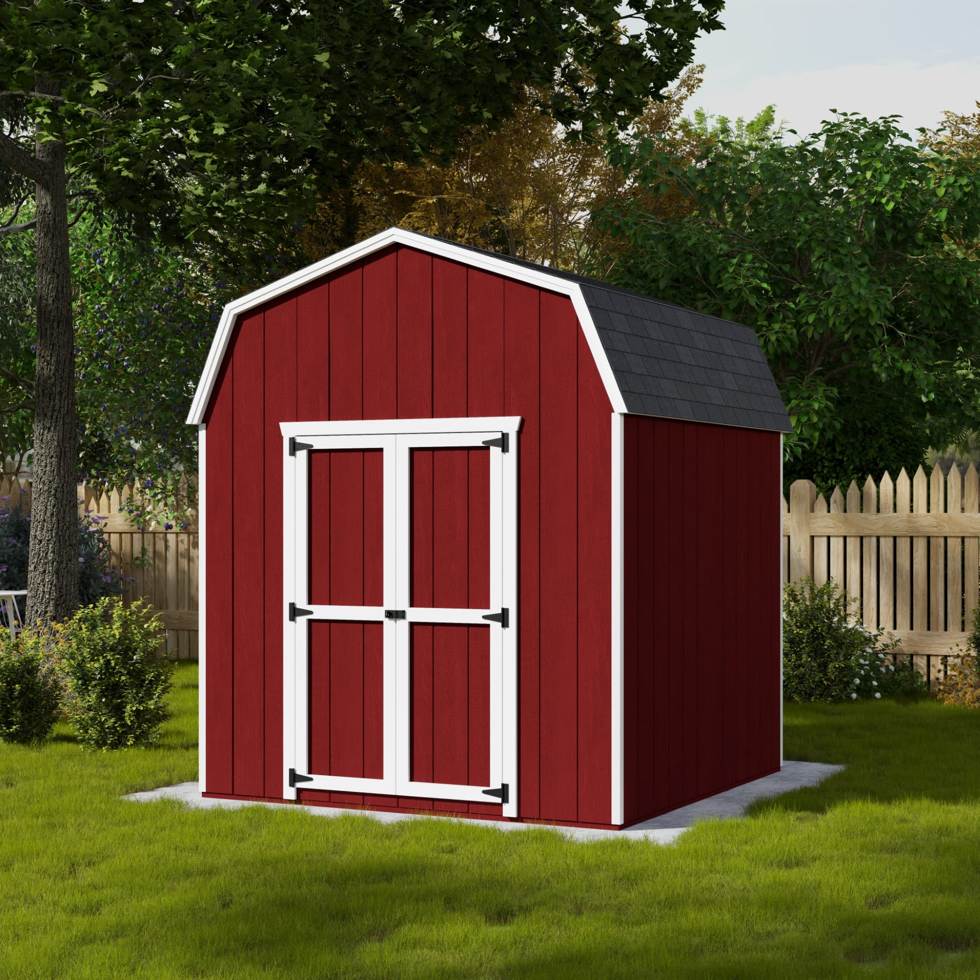 Value Gambrel 6' Barn Shed
