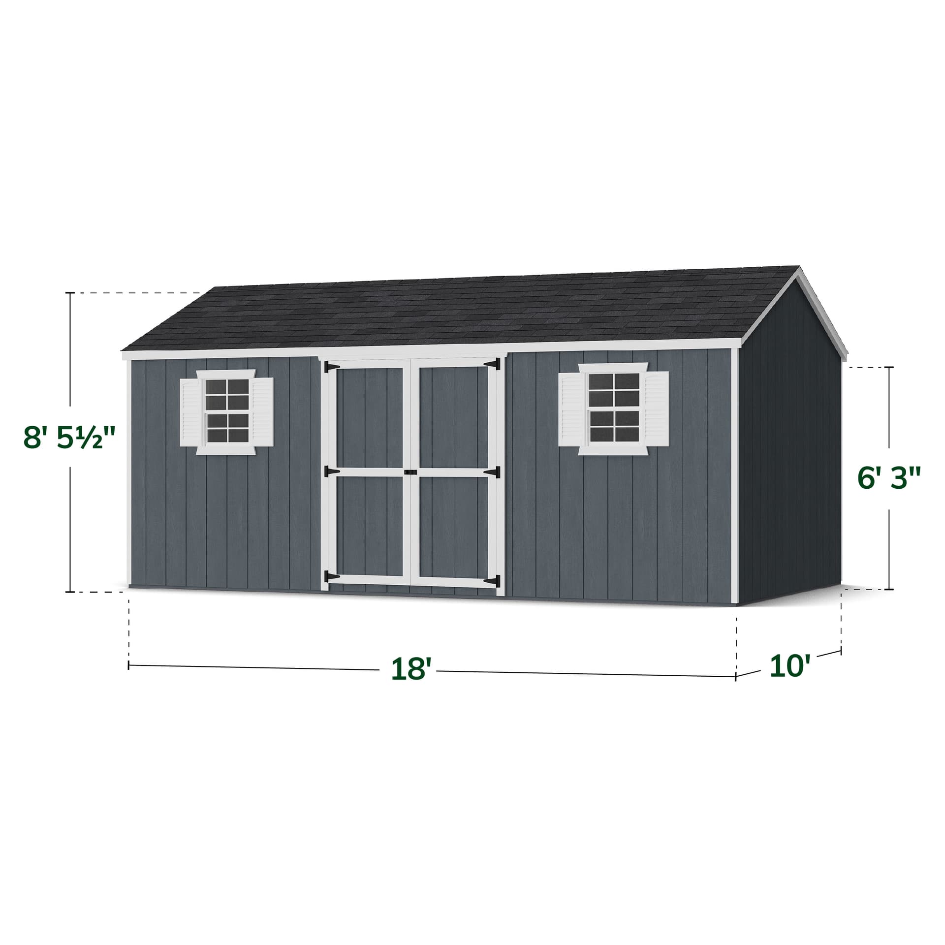 Value Workshop Shed dimensions
