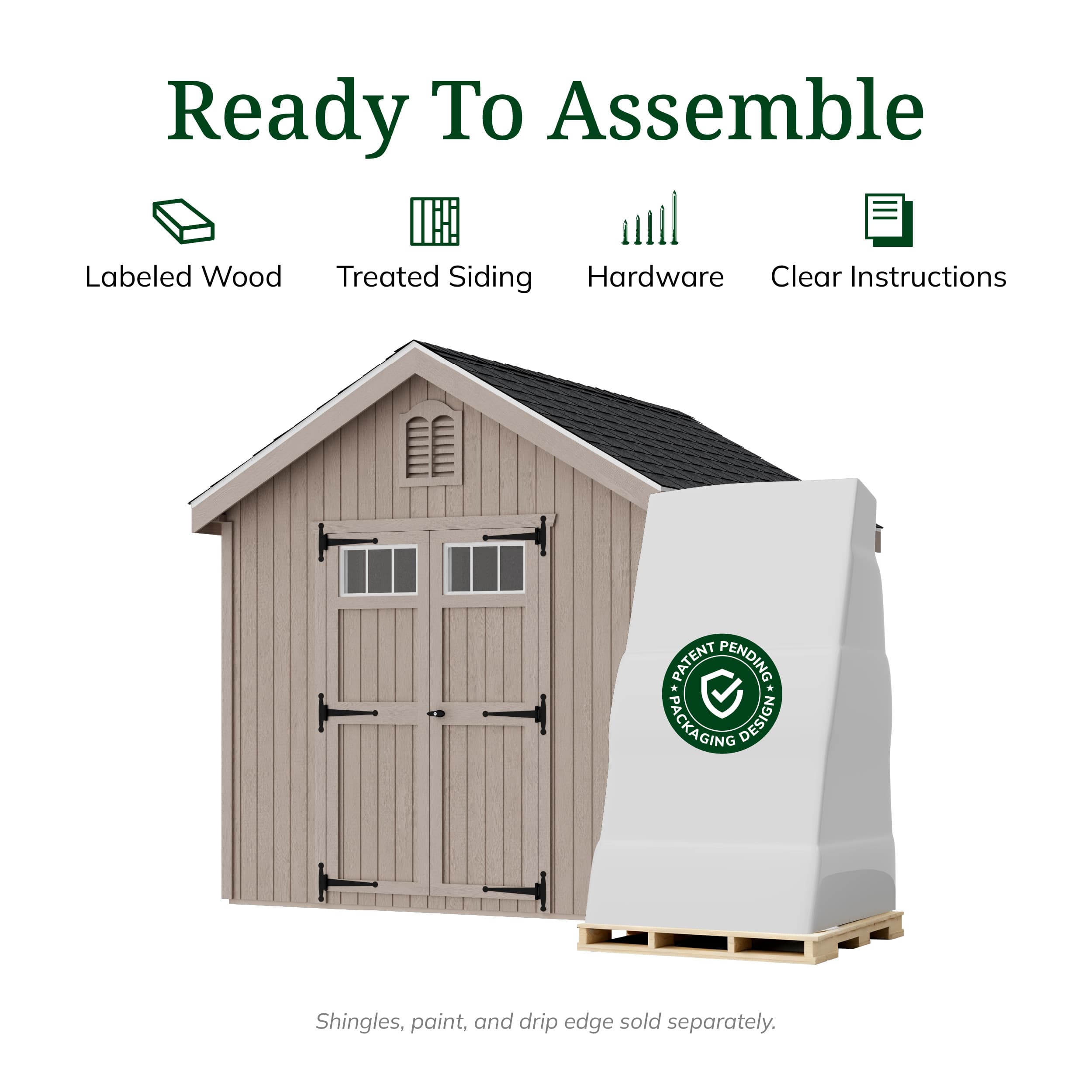 Colonial Williamsburg Shed