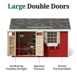 Colonial Pinehurst door graphic