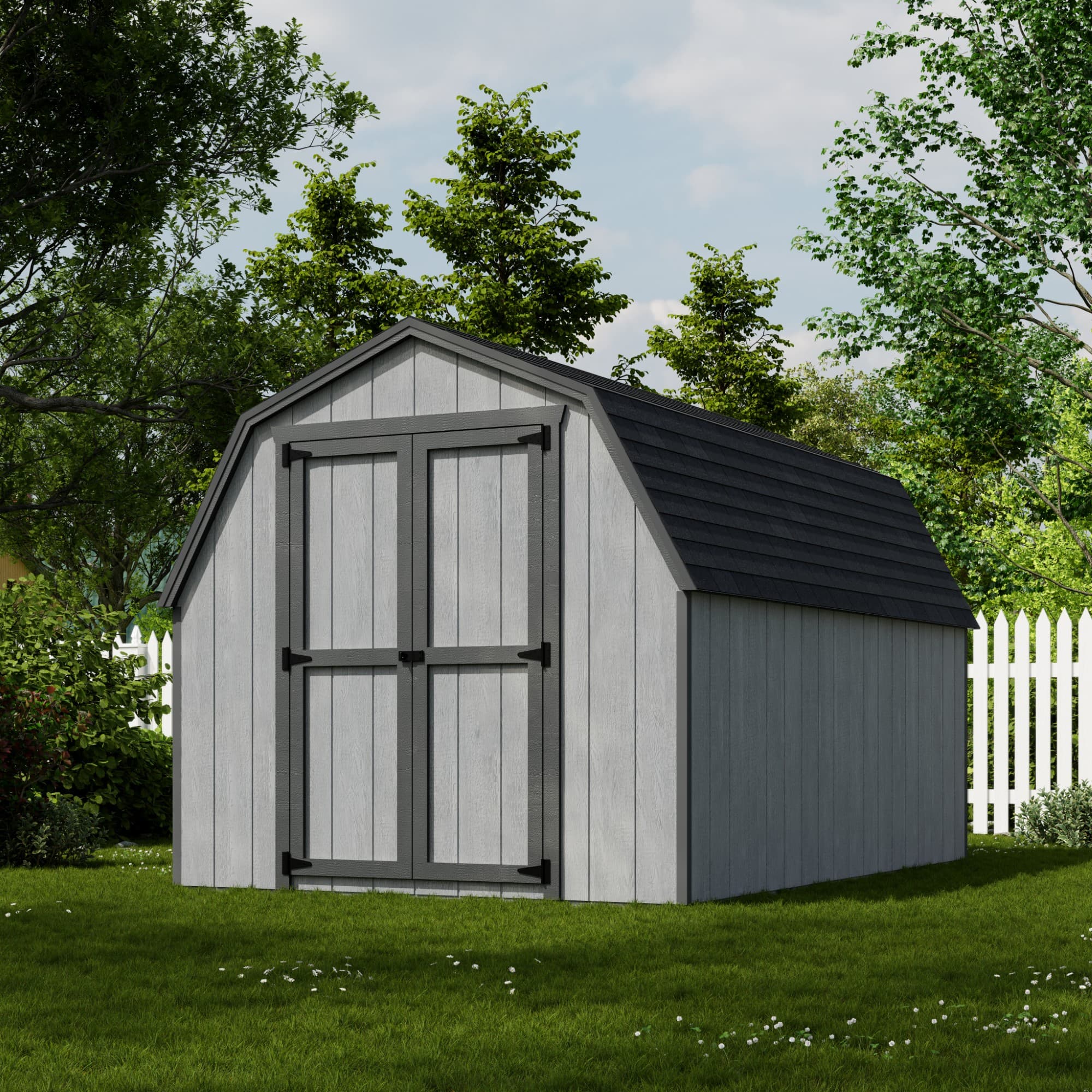 Value Gambrel Barn 4' Sidewalls lifestyle