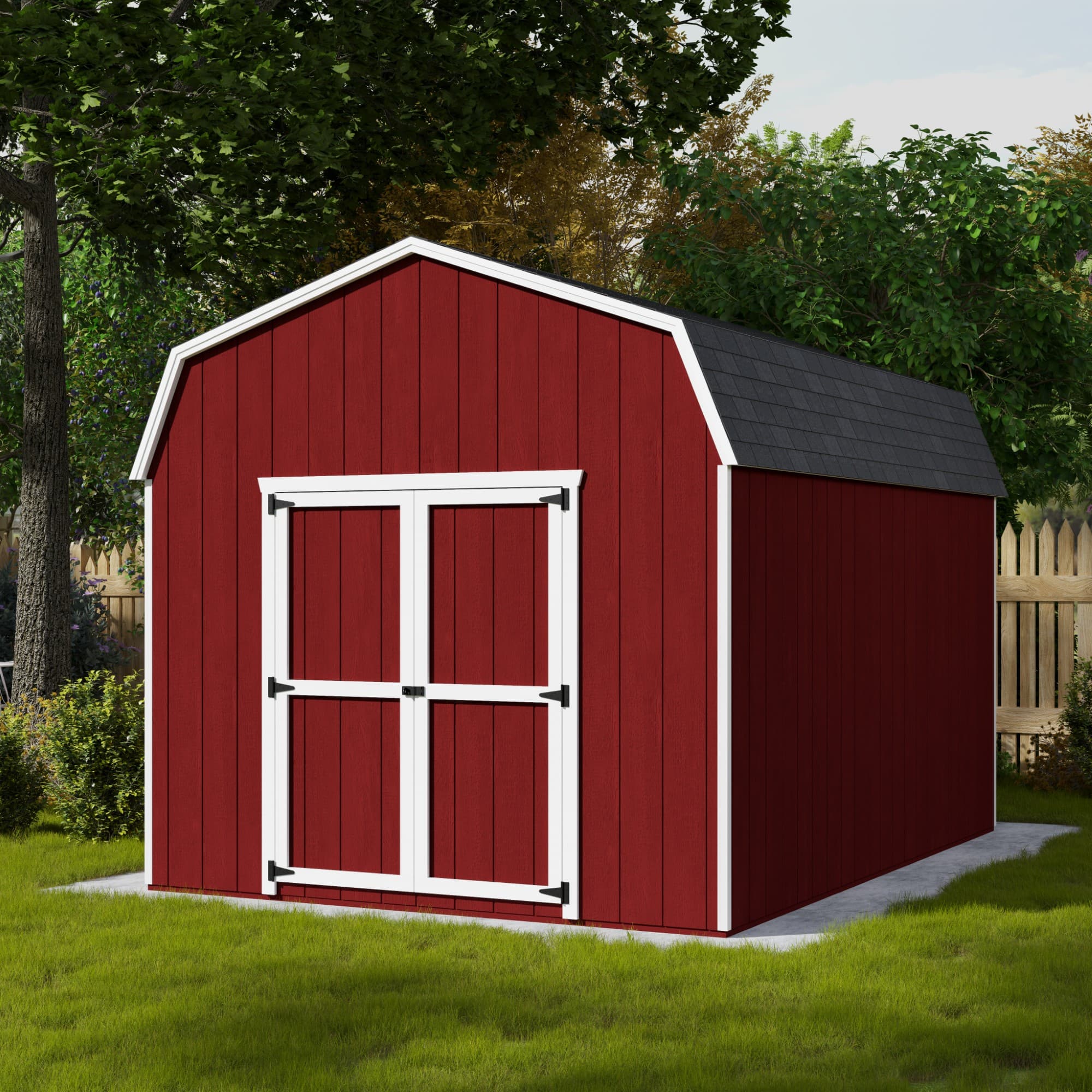 Value Gambrel Barn 6' Sidewalls lifestyle