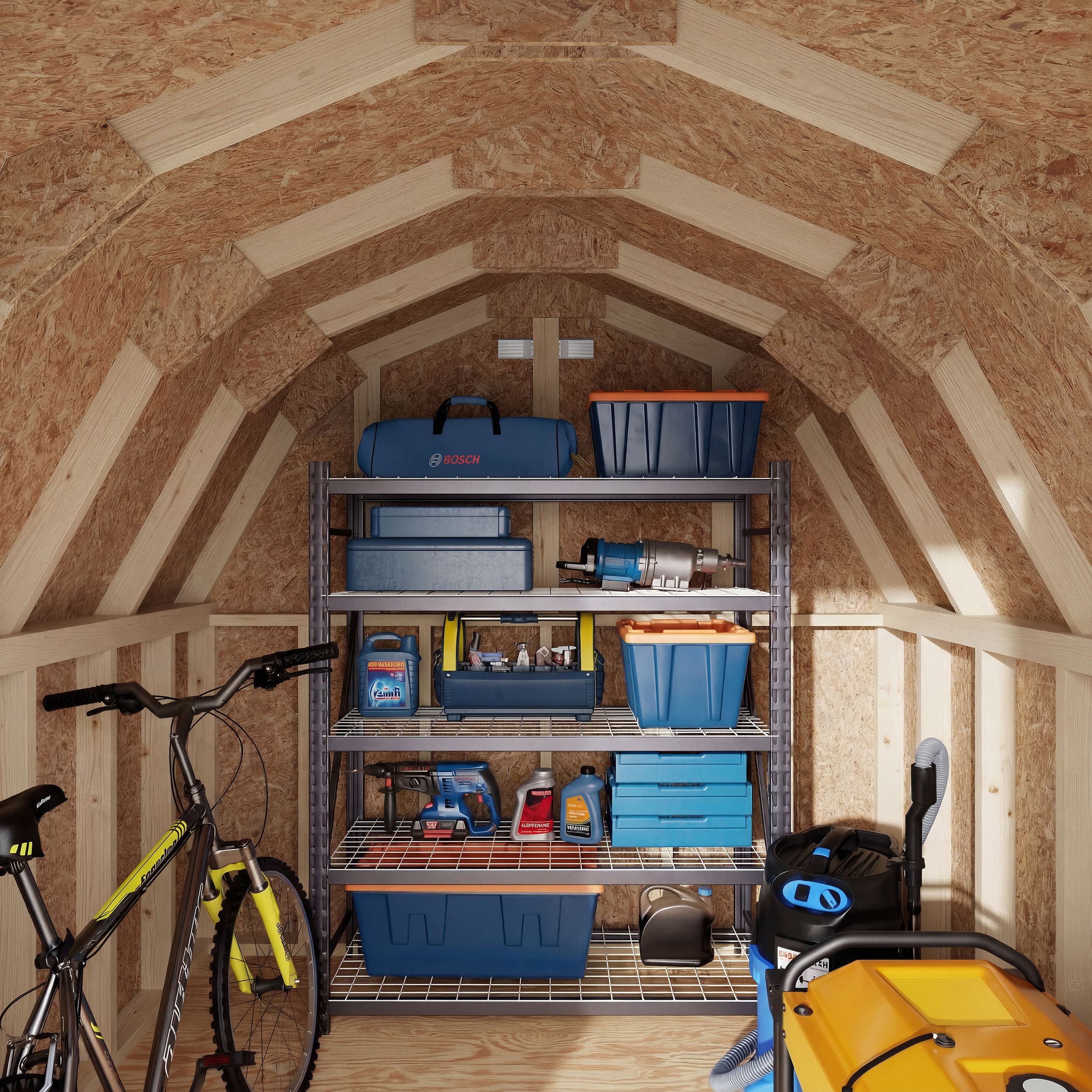 Classic Gambrel 4' Barn Shed