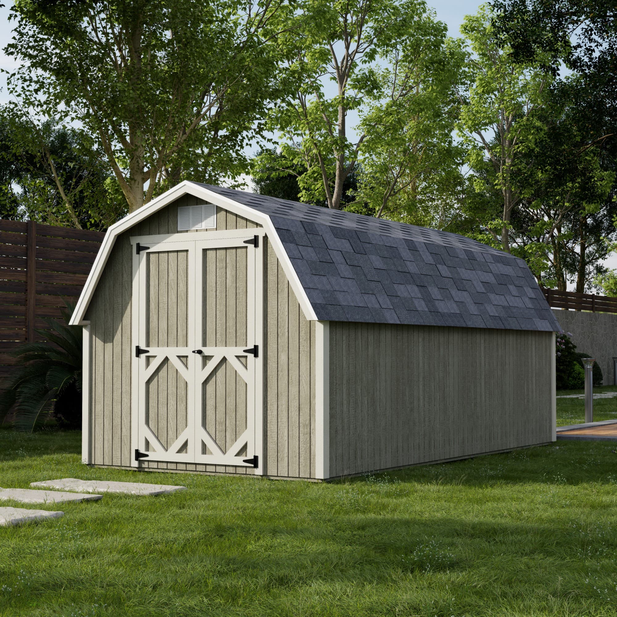Classic Gambrel 4' Barn Shed