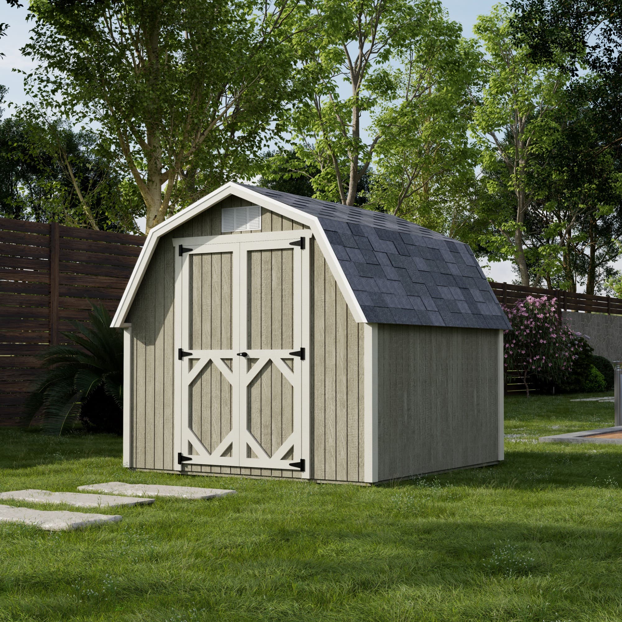 Classic Gambrel 4' Barn Shed