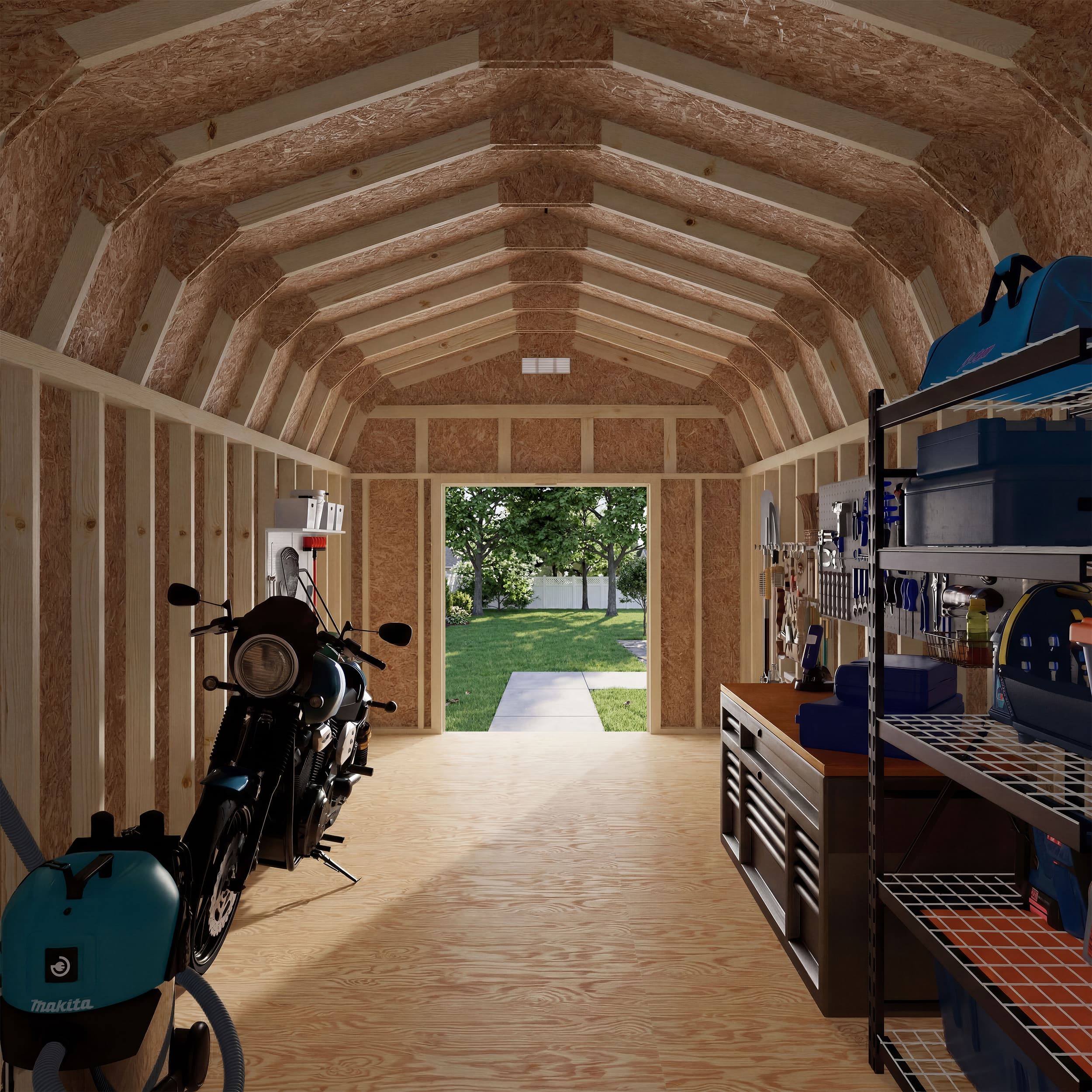 Classic Gambrel 6' Barn Shed