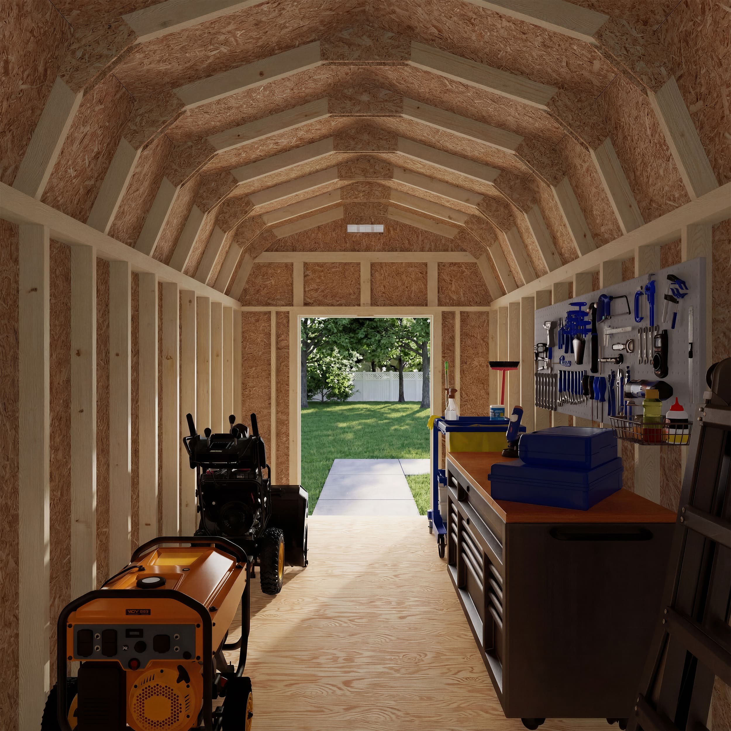 Classic Gambrel 6' Barn Shed