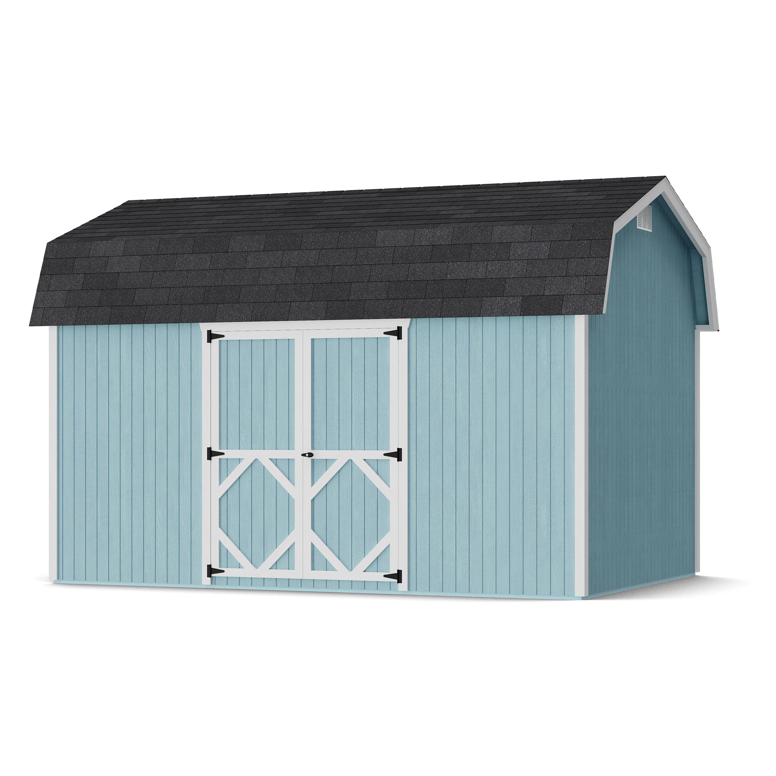 Classic Gambrel 6' Barn Shed with Side Entry