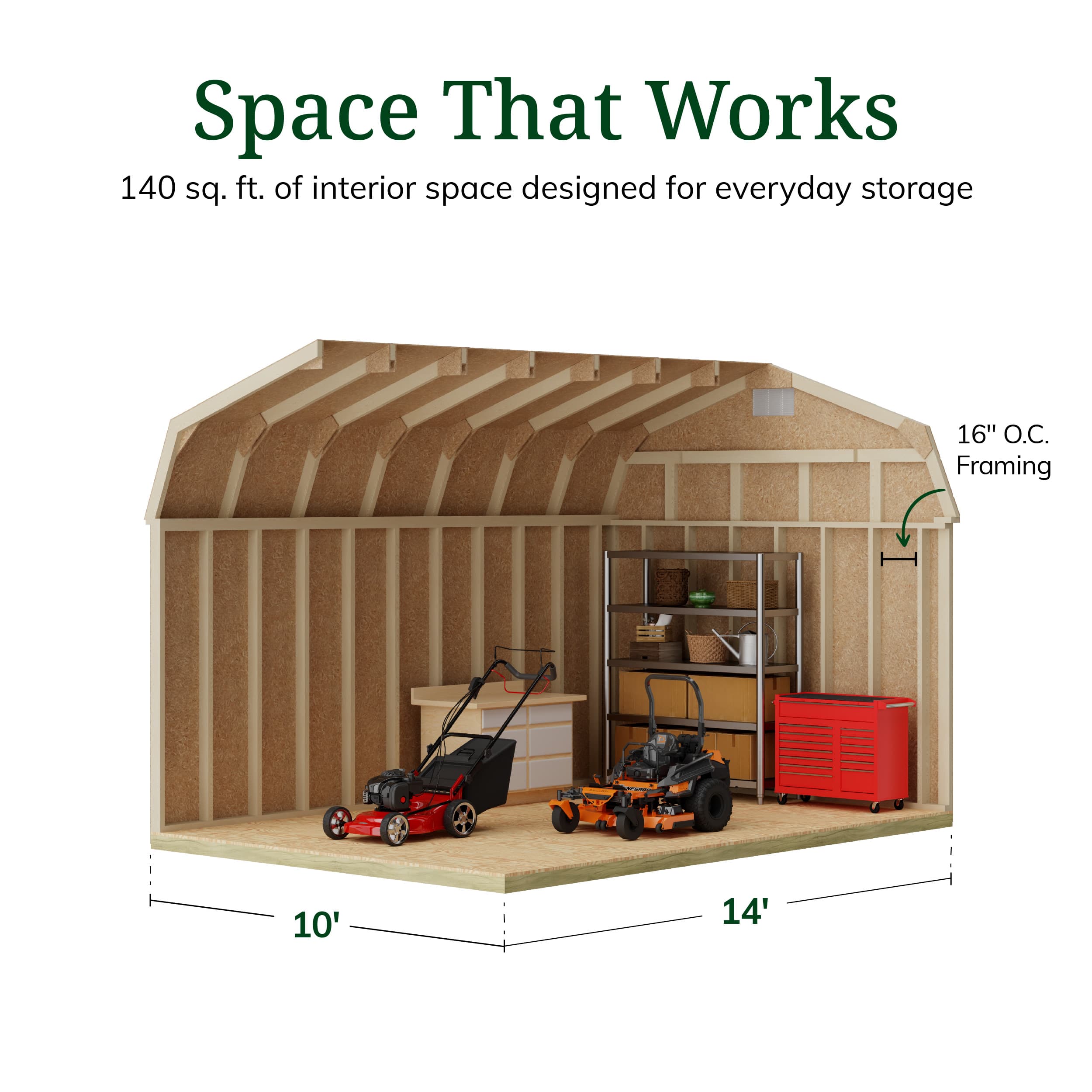 Classic Workshop Barn Shed