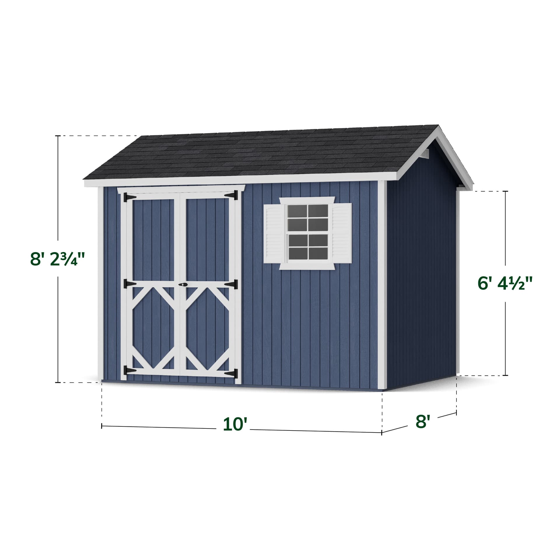 Classic Workshop Shed dimensions