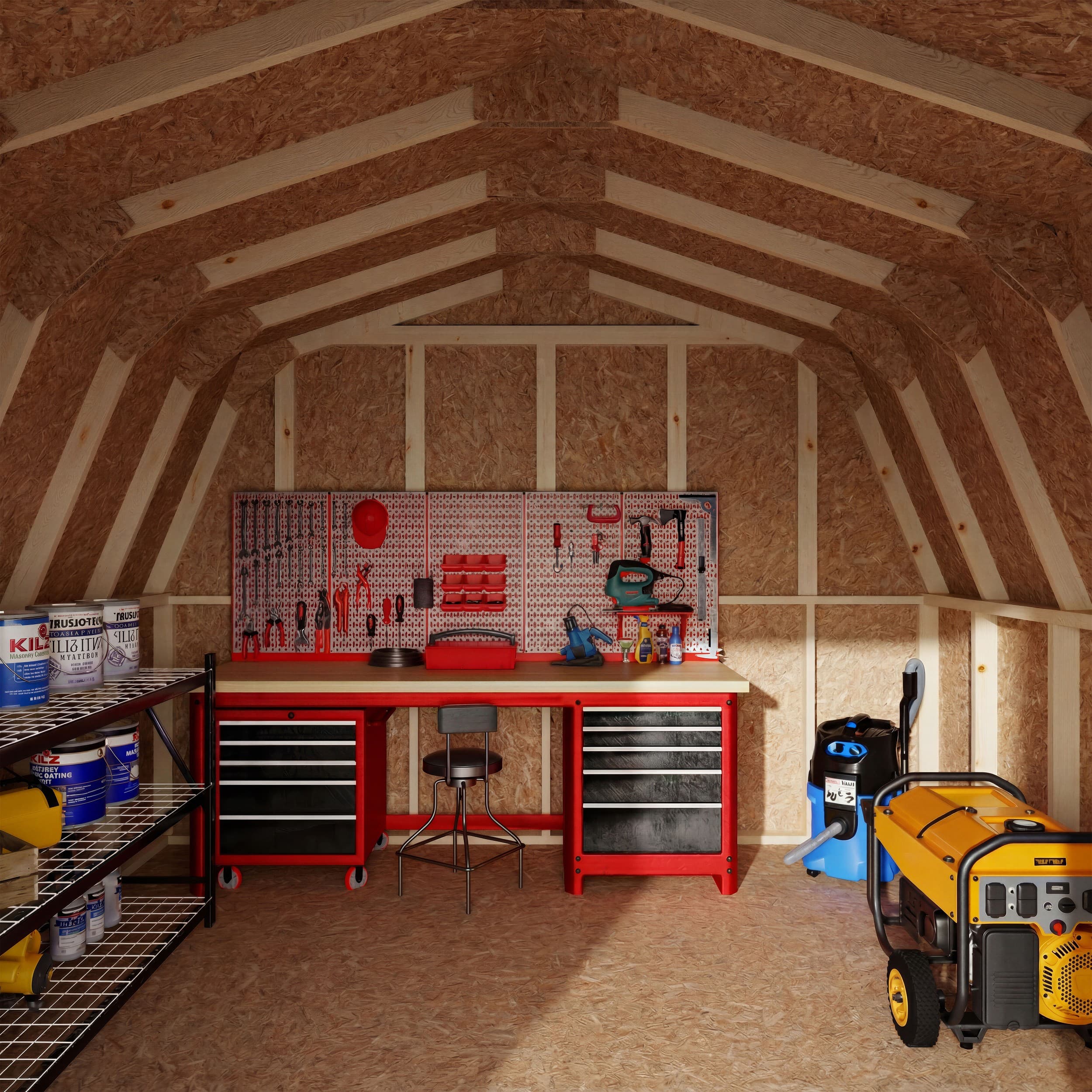 Value Gambrel 4' Barn Shed