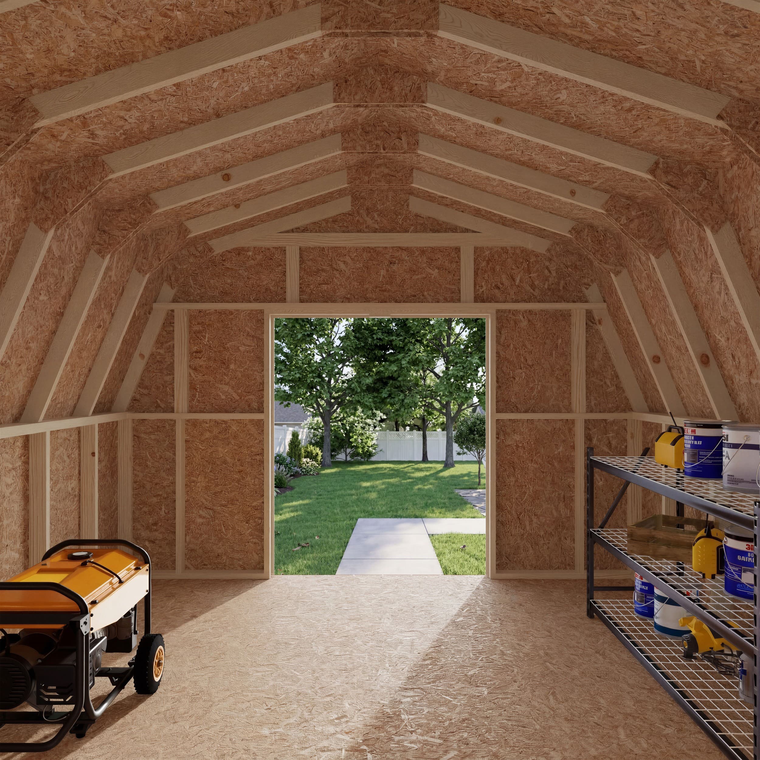 Value Gambrel 4' Barn Shed