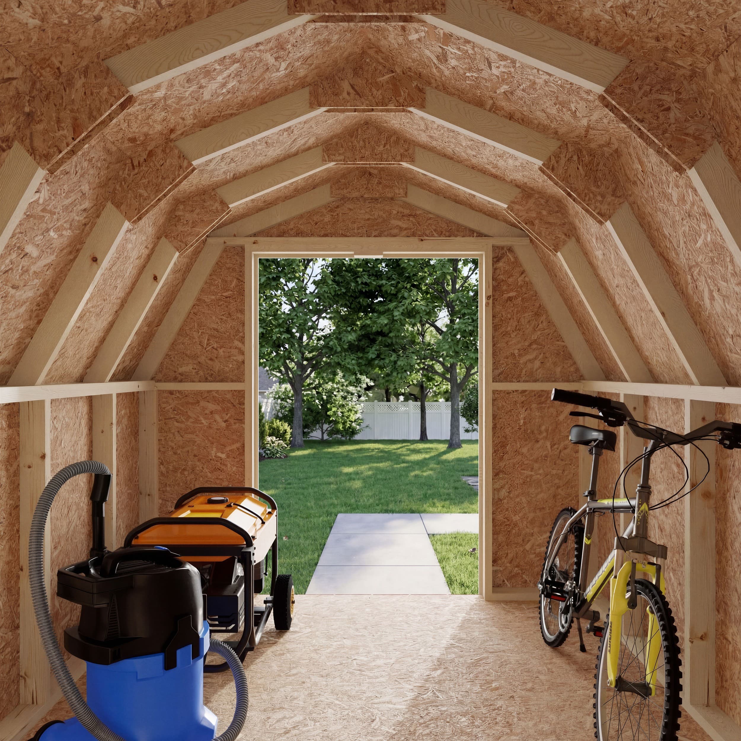 Value Gambrel 4' Barn Shed