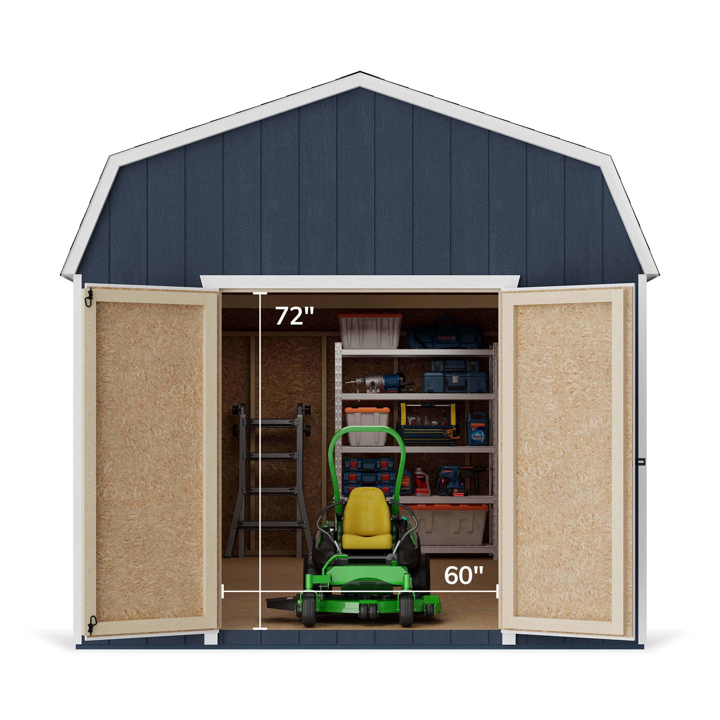 Value Gambrel 6' Barn Shed