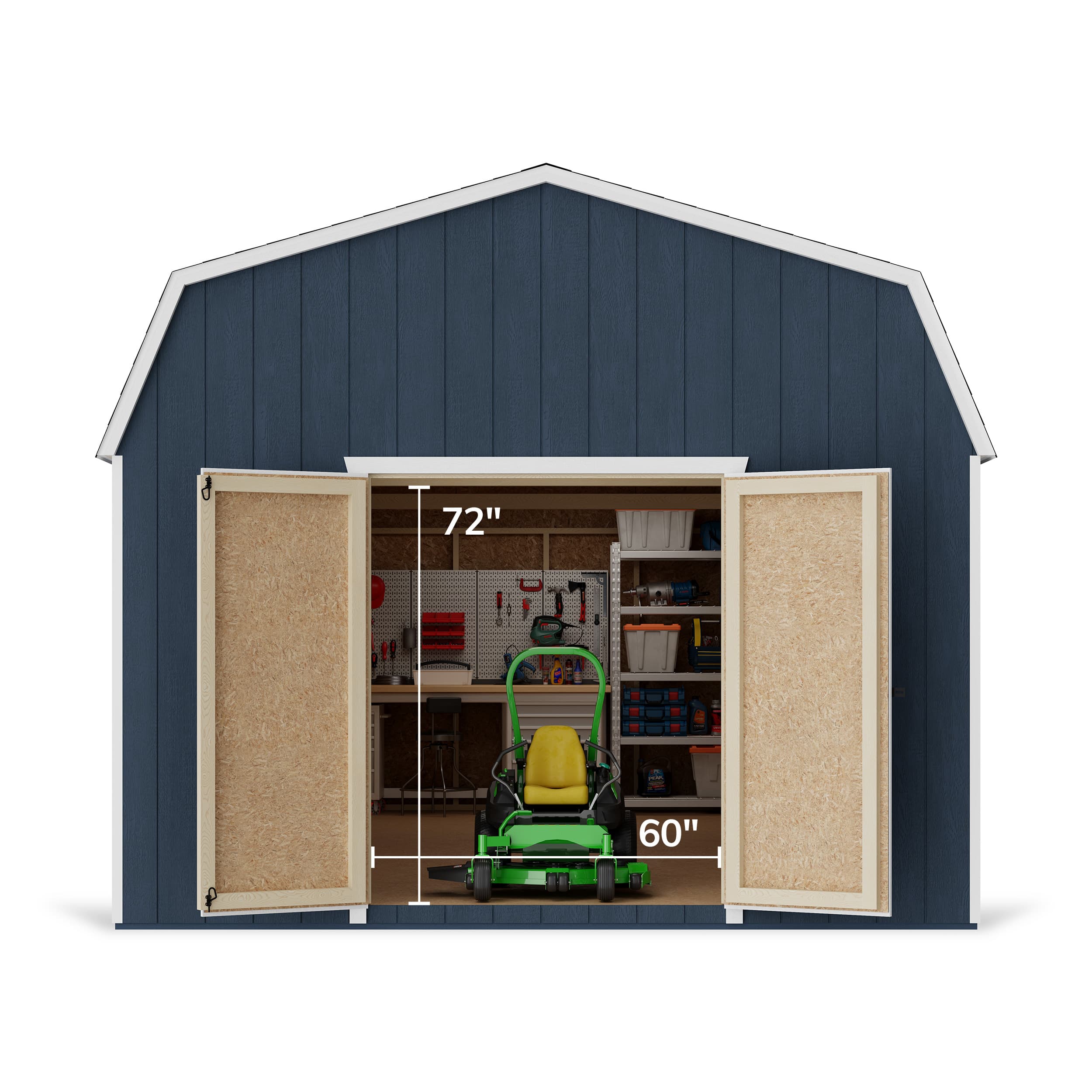 Value Gambrel 6' Barn Shed