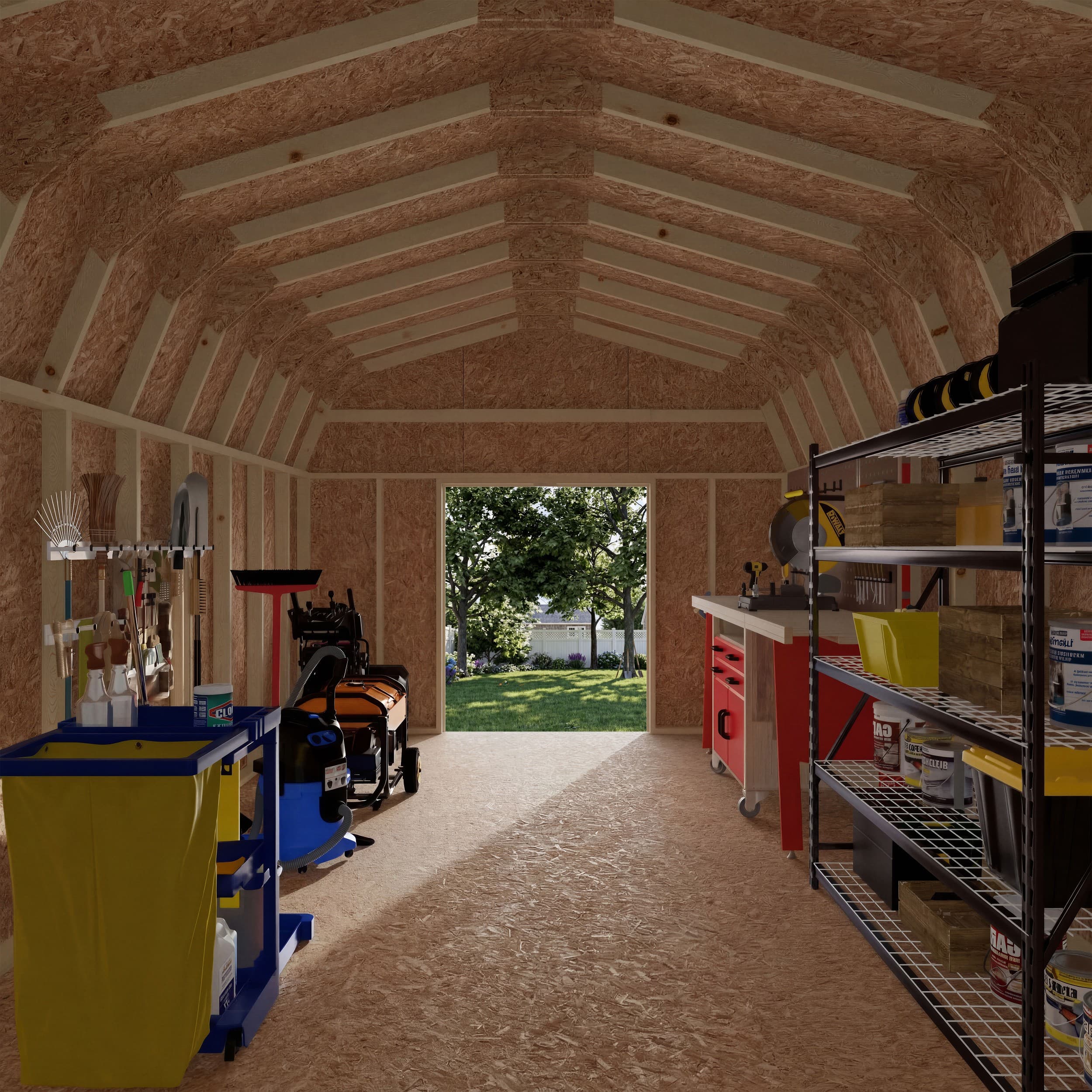 Value Gambrel 6' Barn Shed