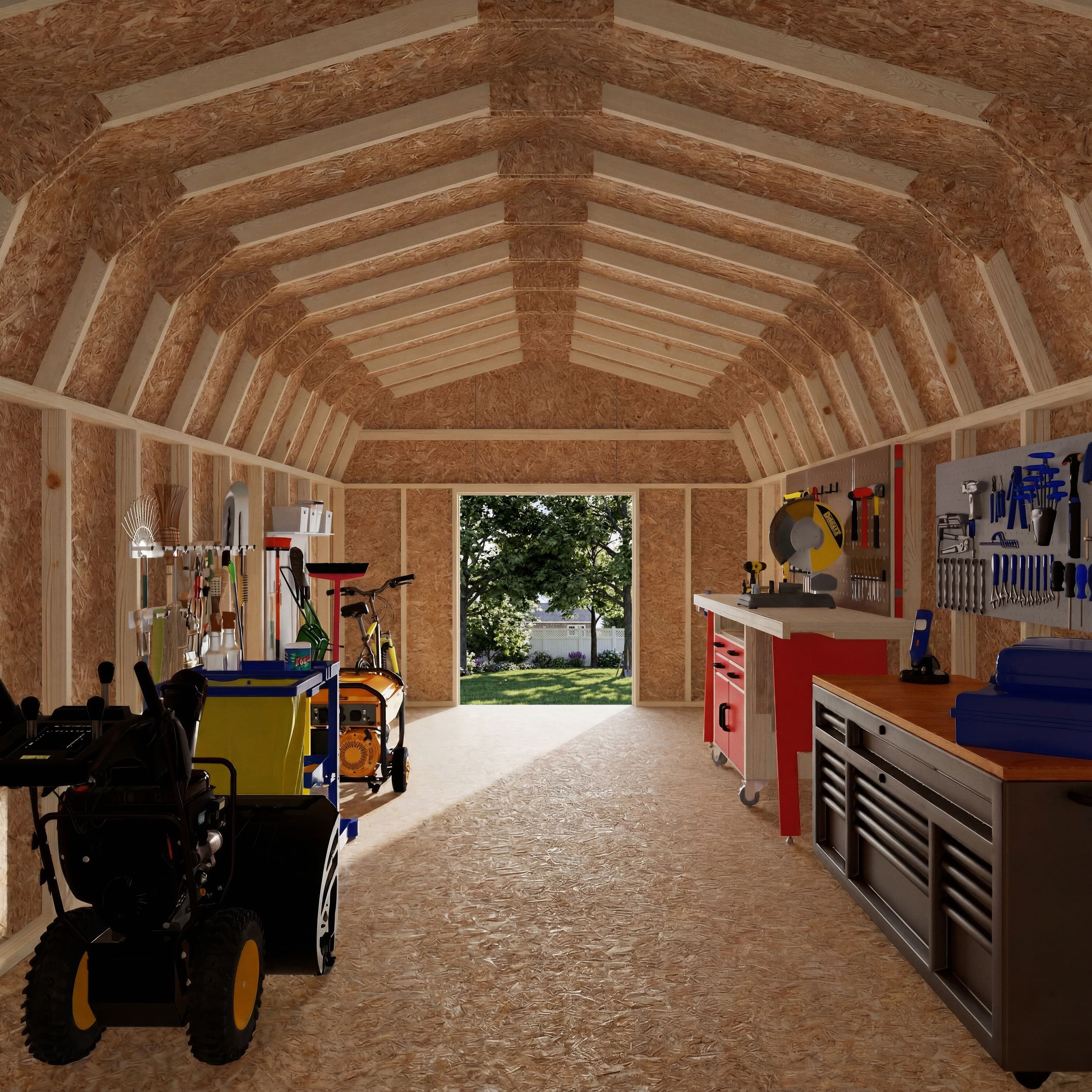 Value Gambrel 6' Barn Shed