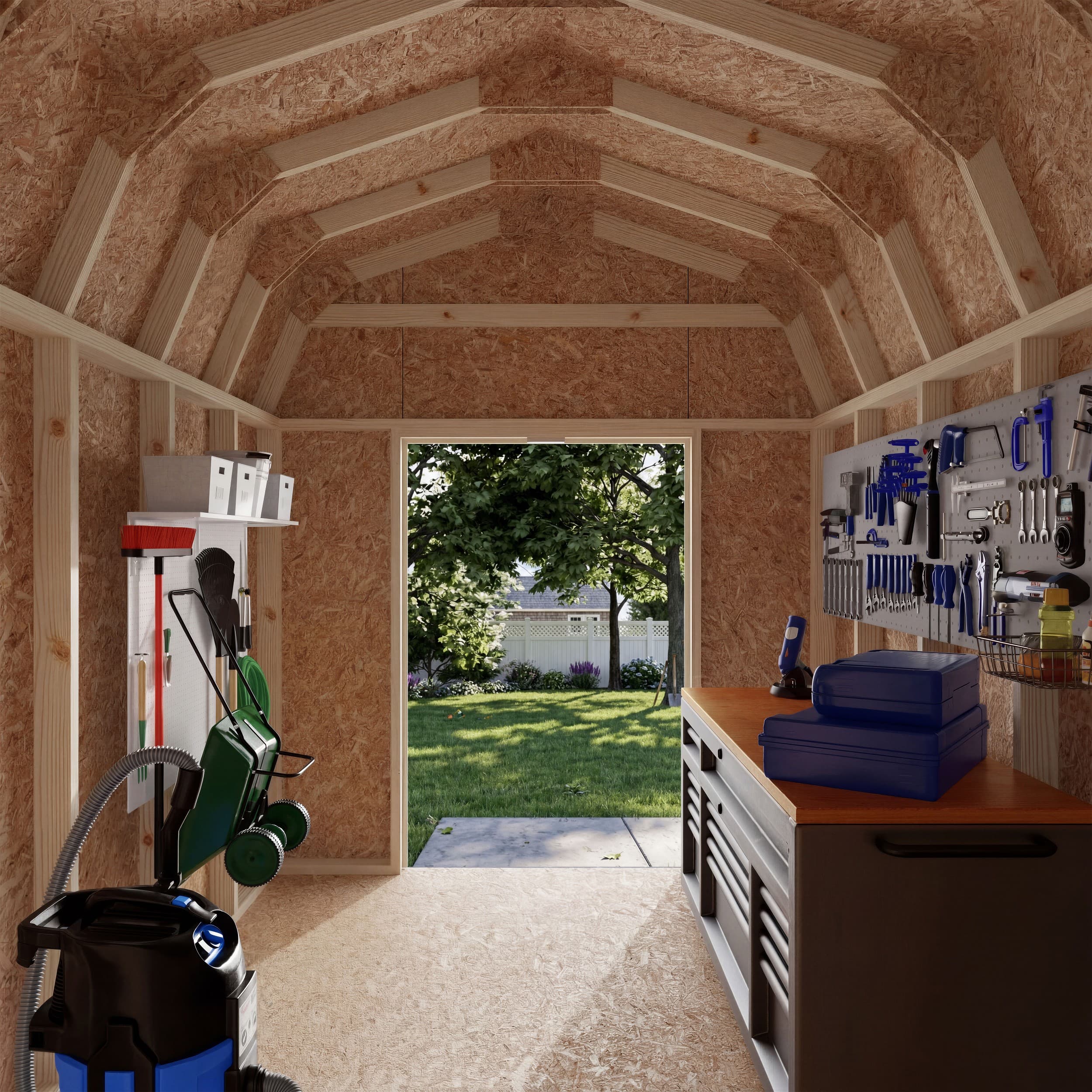 Value Gambrel 6' Barn Shed