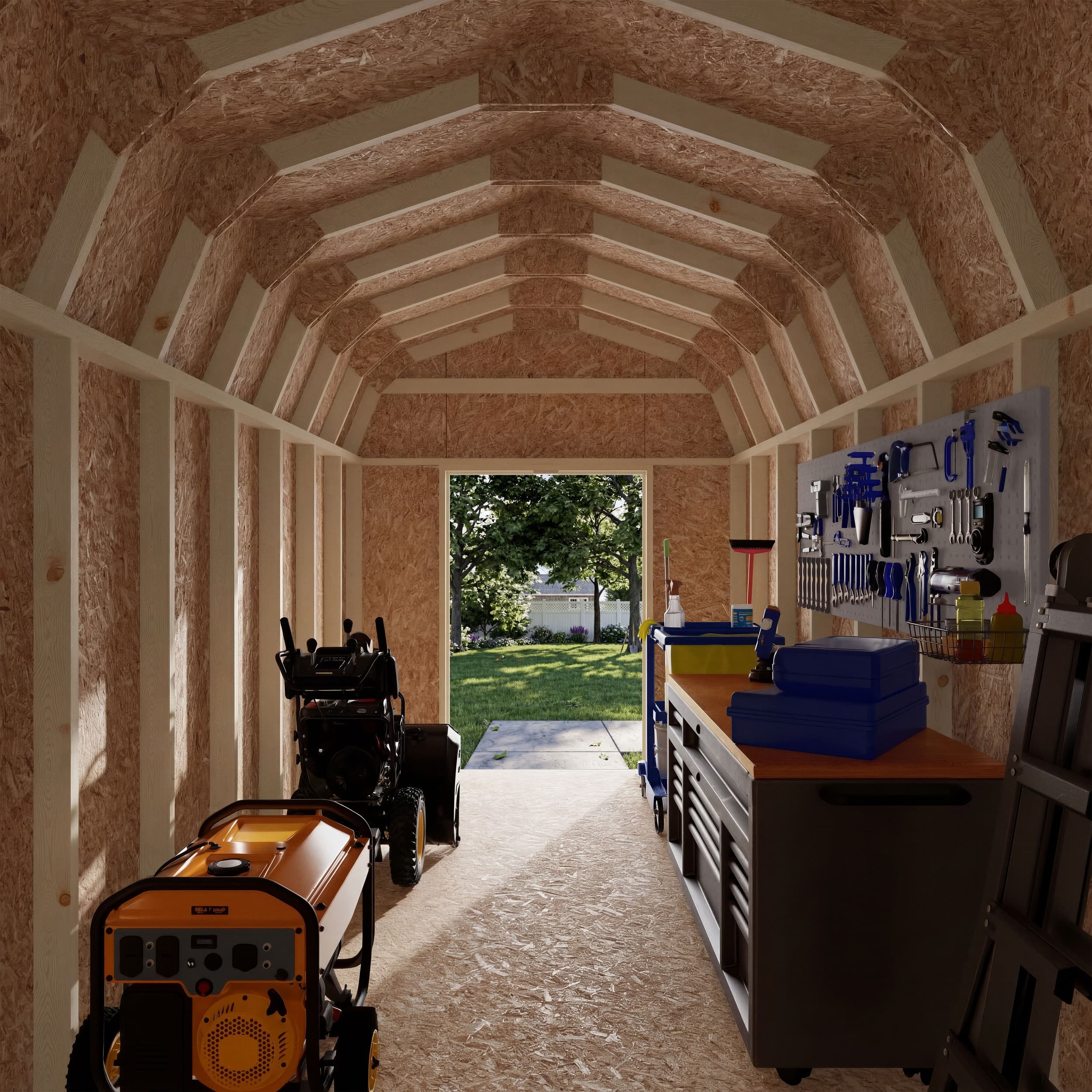 Value Gambrel 6' Barn Shed