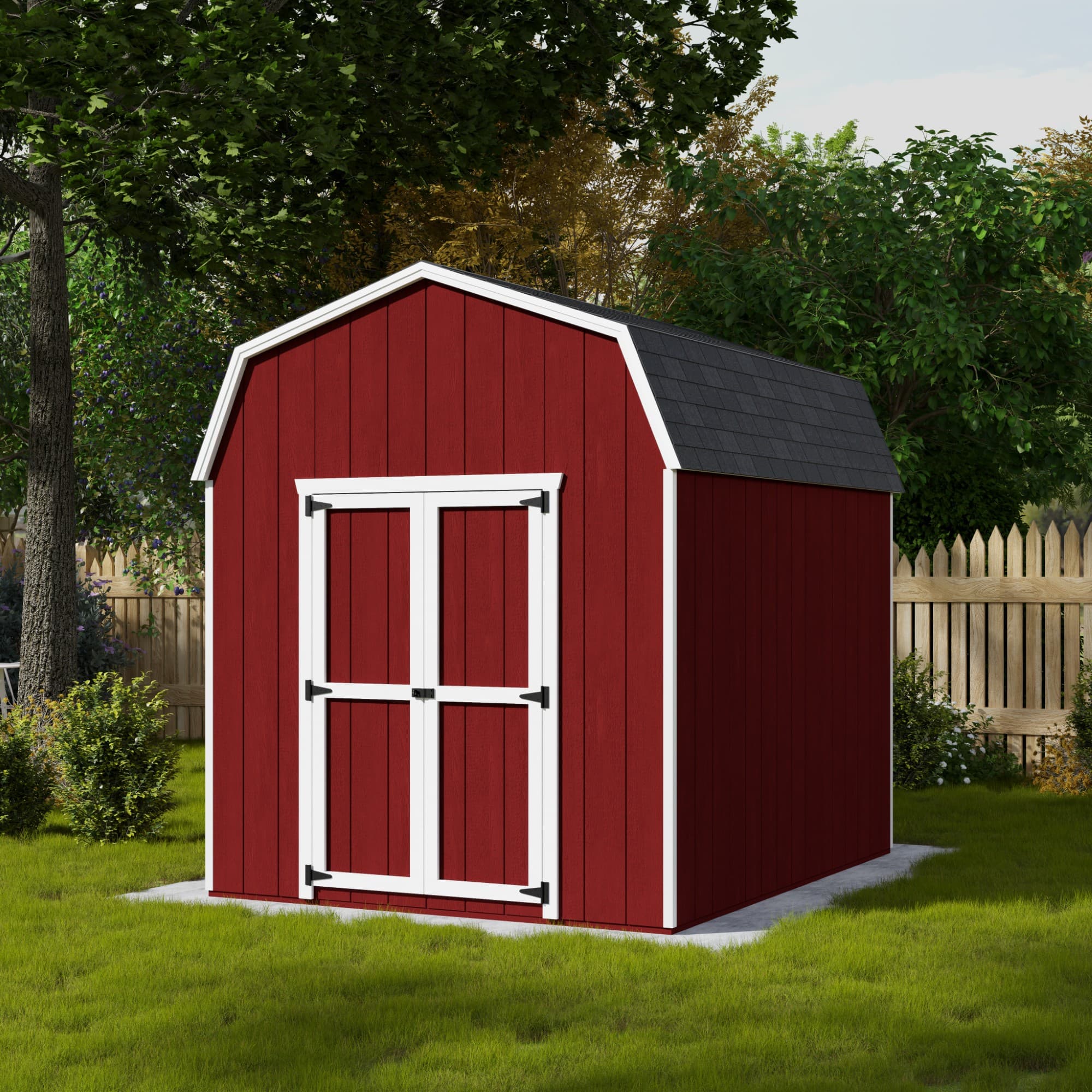 Value Gambrel 6' Barn Shed