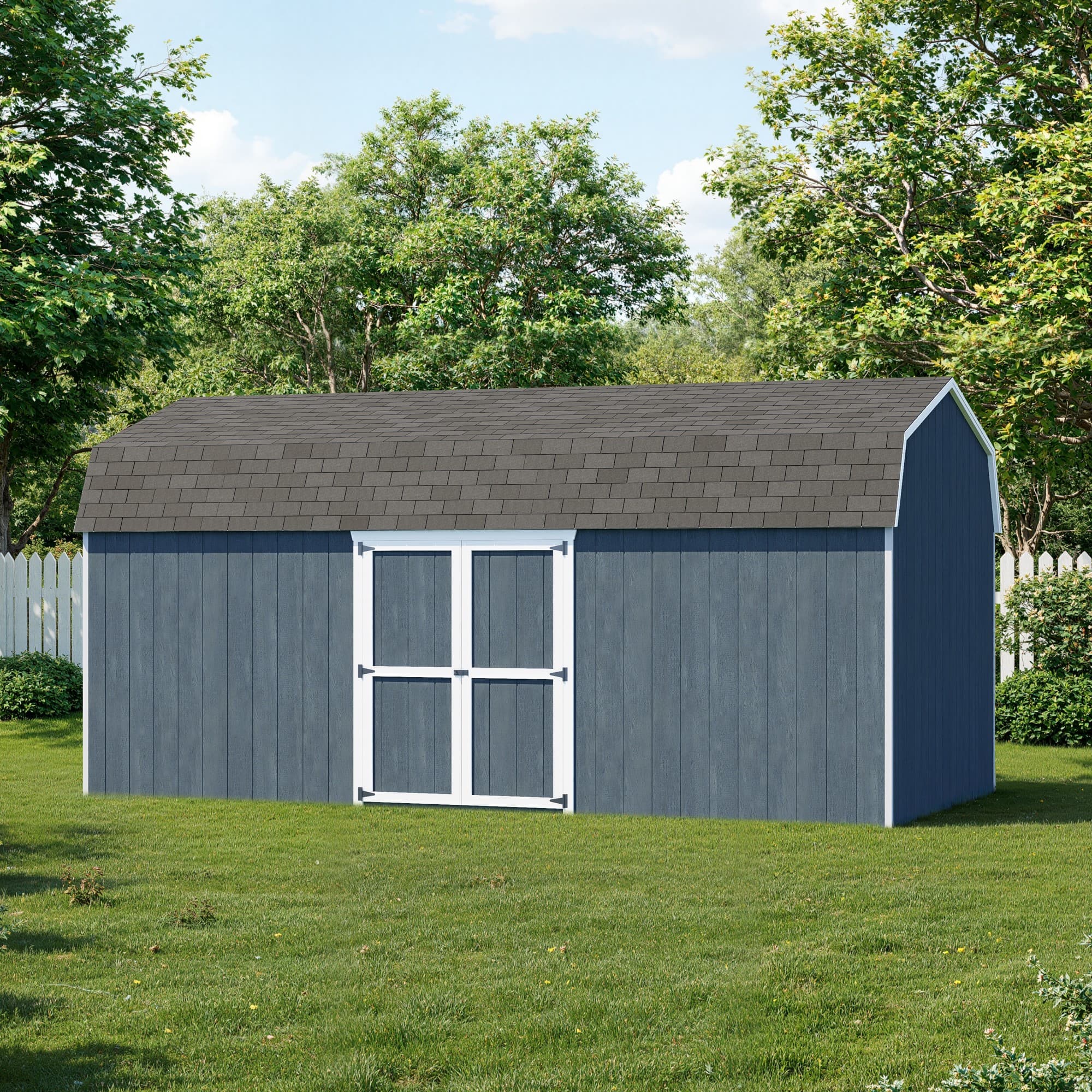 Value Gambrel 6' Barn Shed with Side Entry