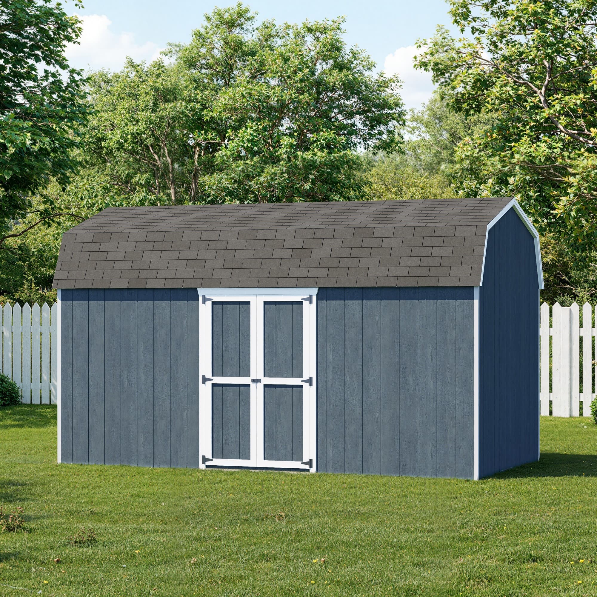 Value Gambrel 6' Barn Shed with Side Entry
