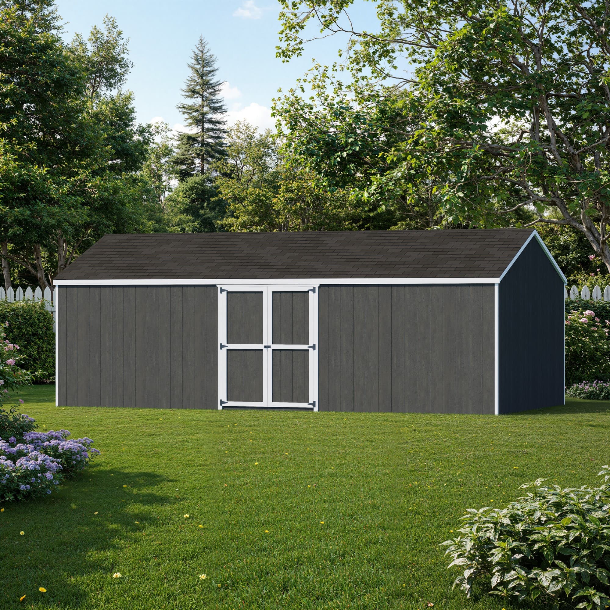 Value Gable Shed with Side Entry