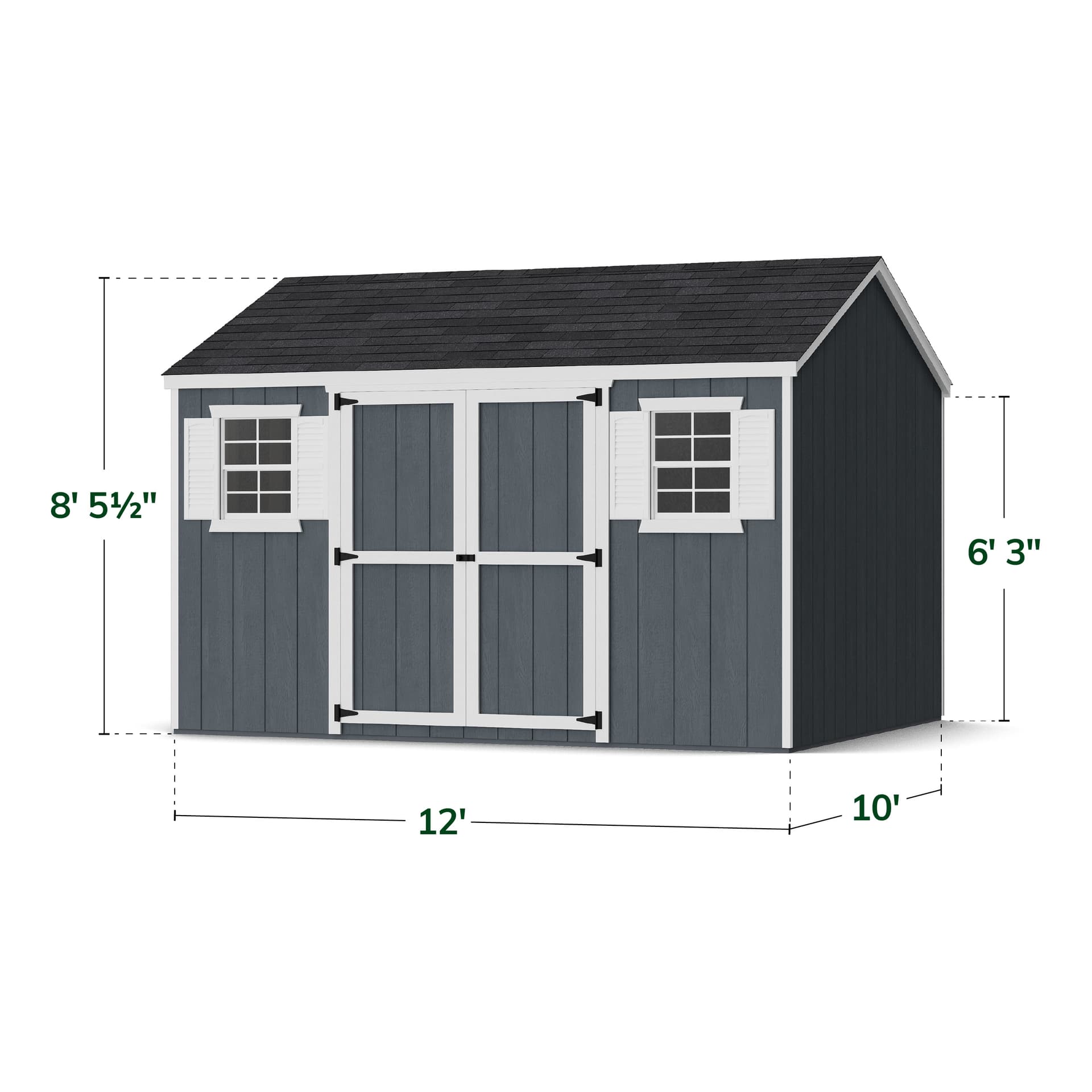 Value Workshop Shed dimensions