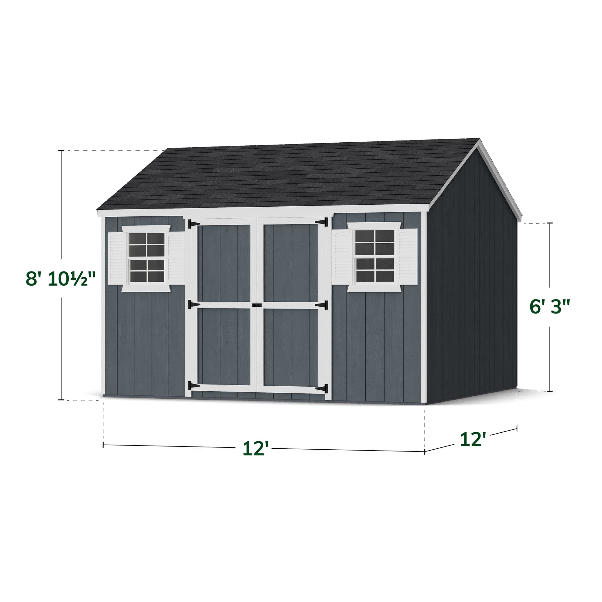 Value Workshop Shed dimensions