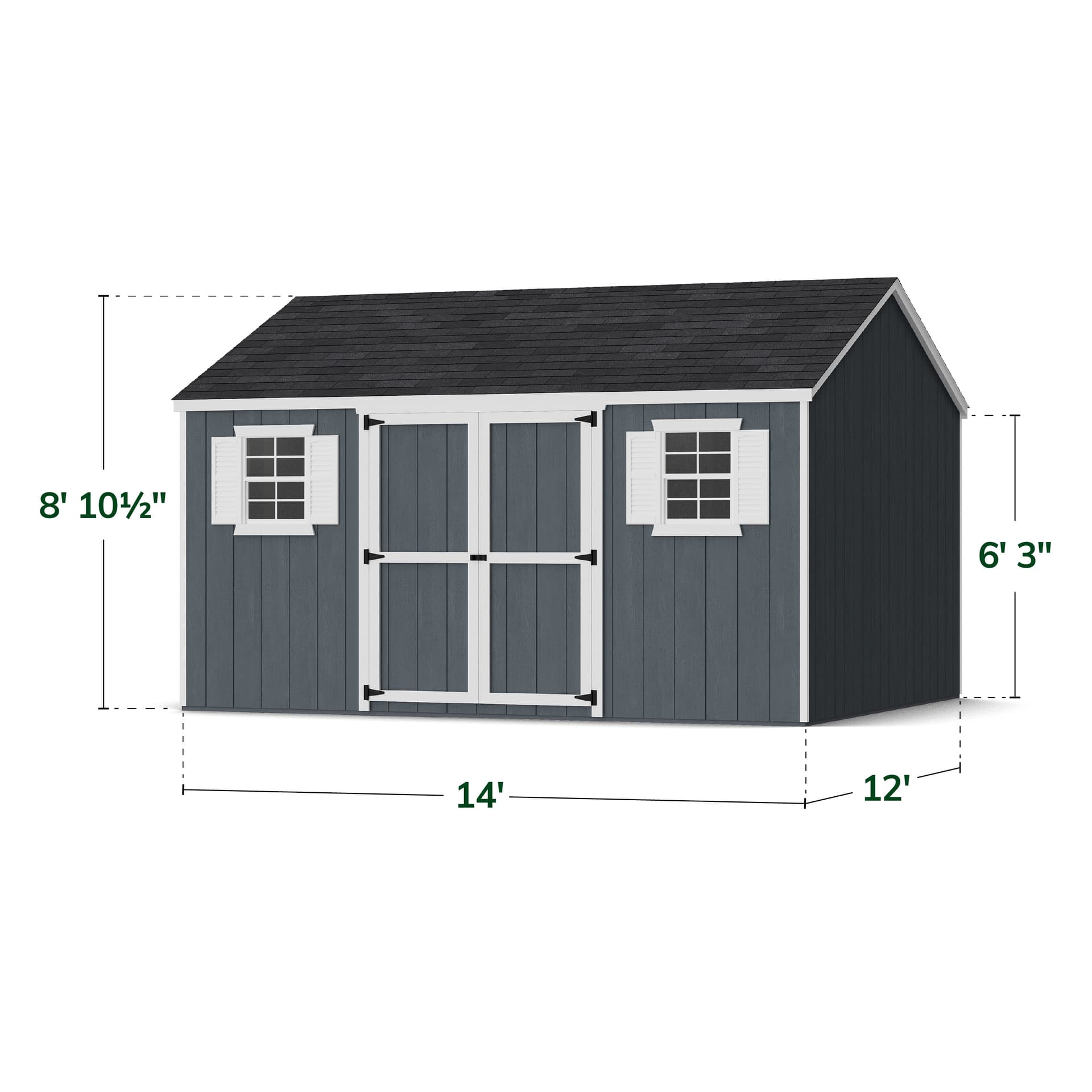 Value Workshop Shed dimensions
