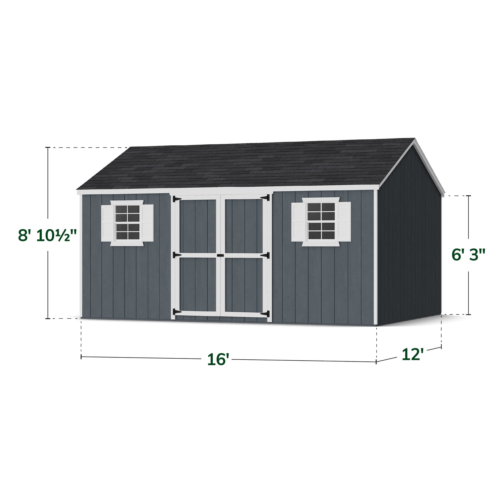 Value Workshop Shed dimensions