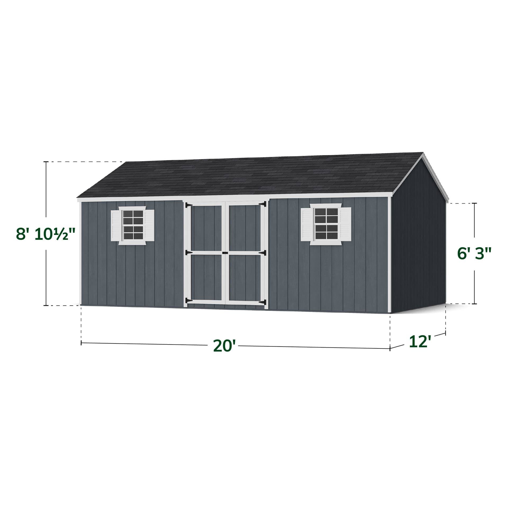 Value Workshop Shed dimensions