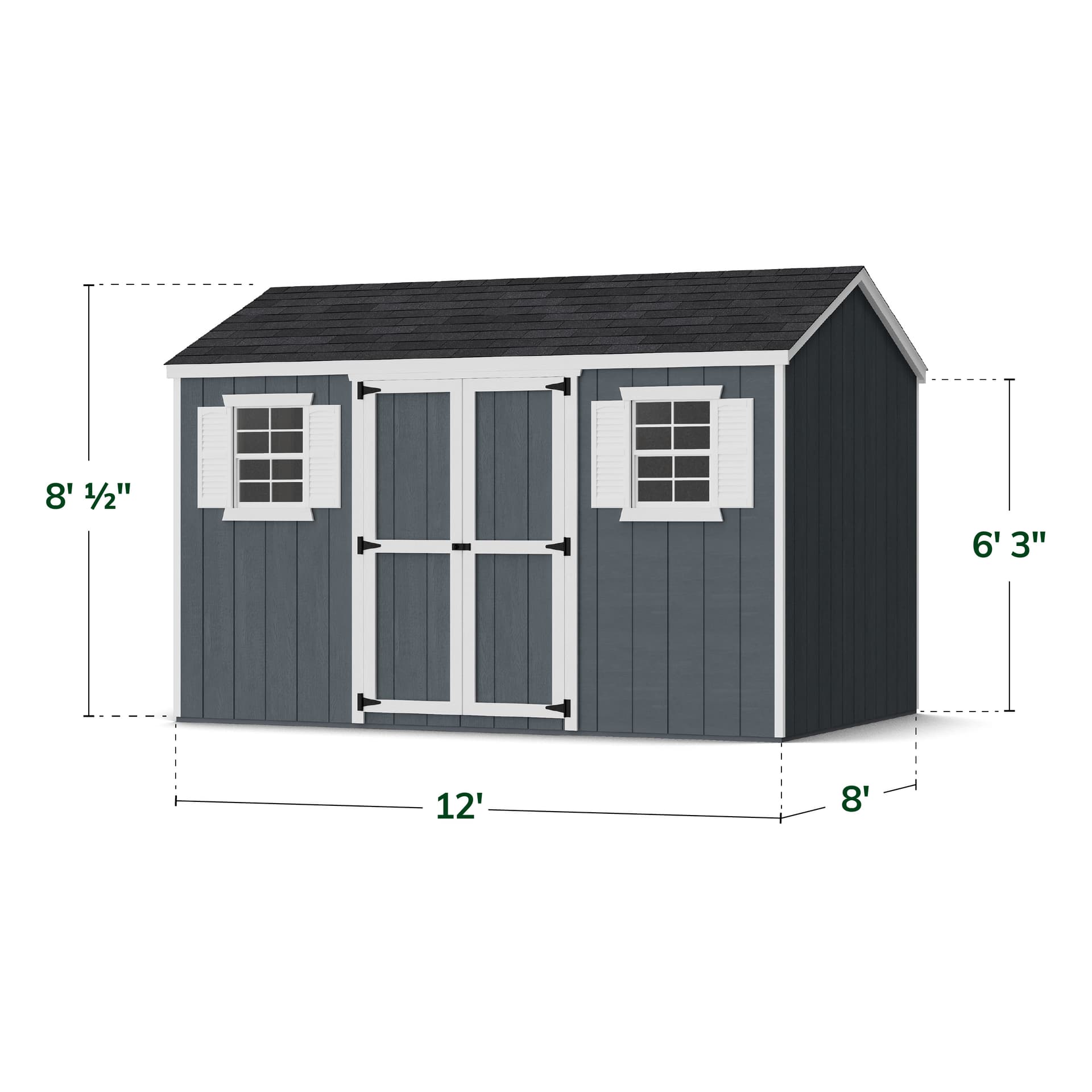 Value Workshop Shed dimensions