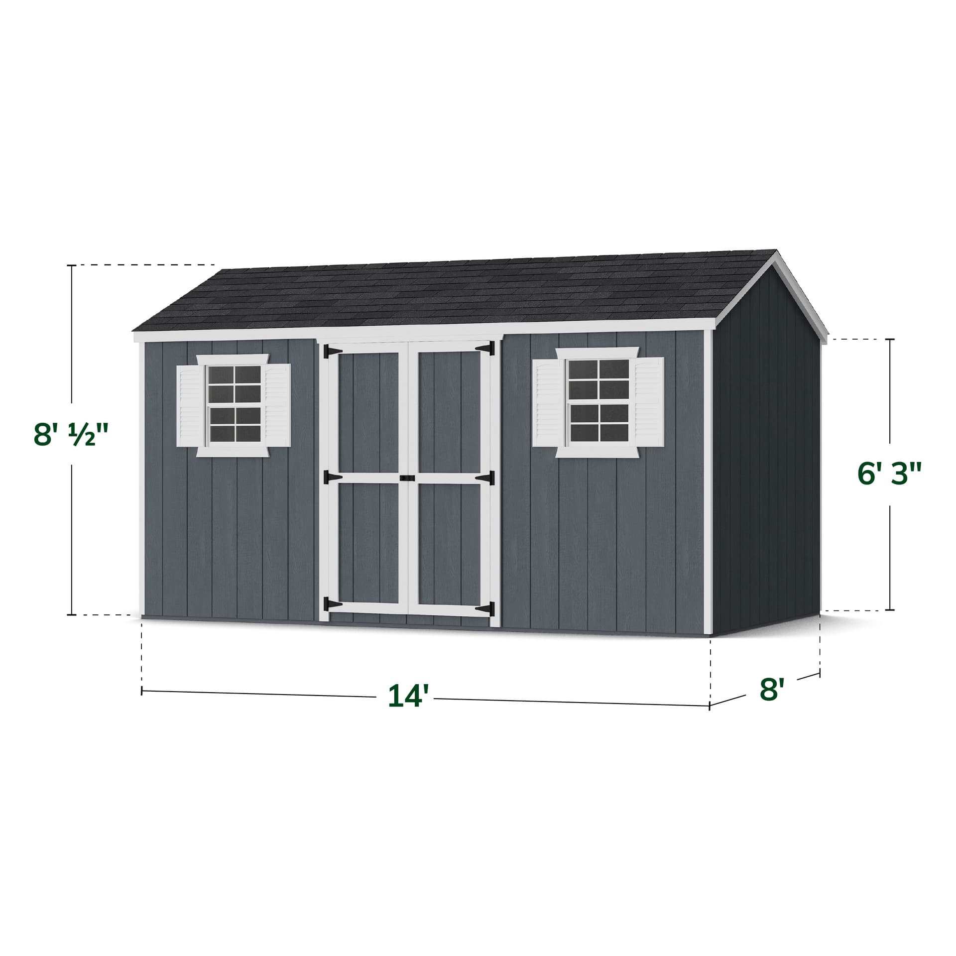 Value Workshop Shed dimensions