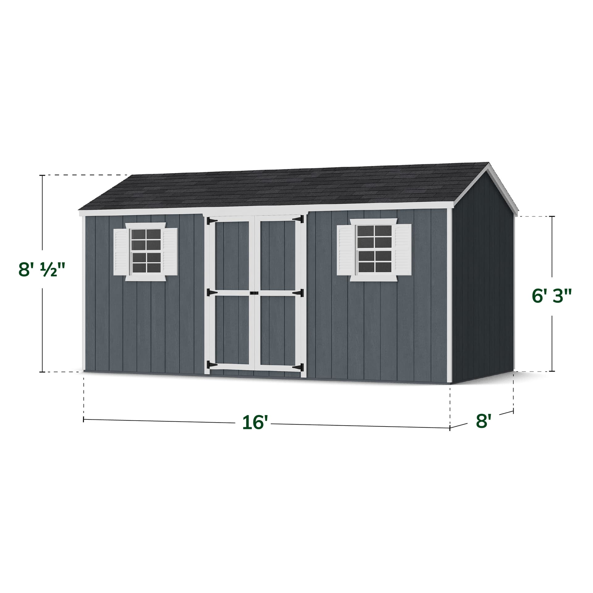 Value Workshop Shed dimensions