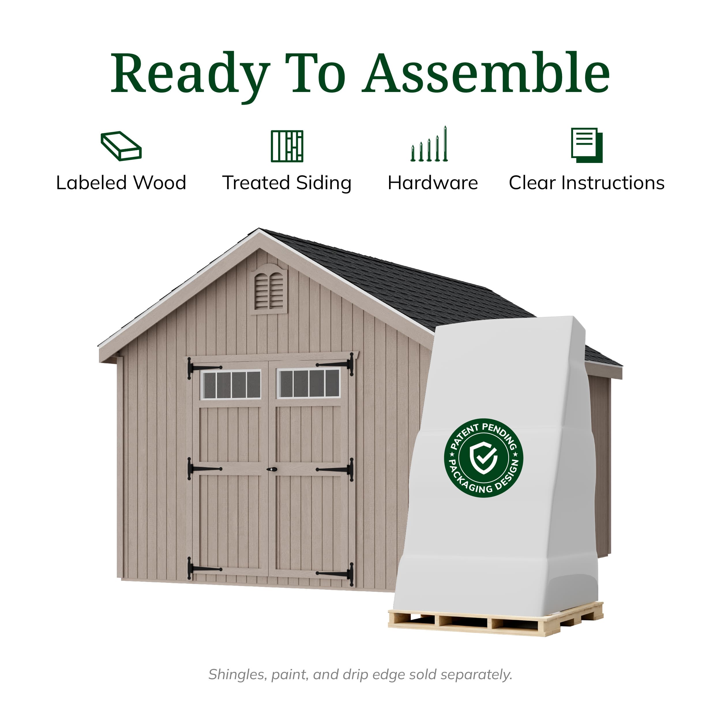 Colonial Williamsburg Shed