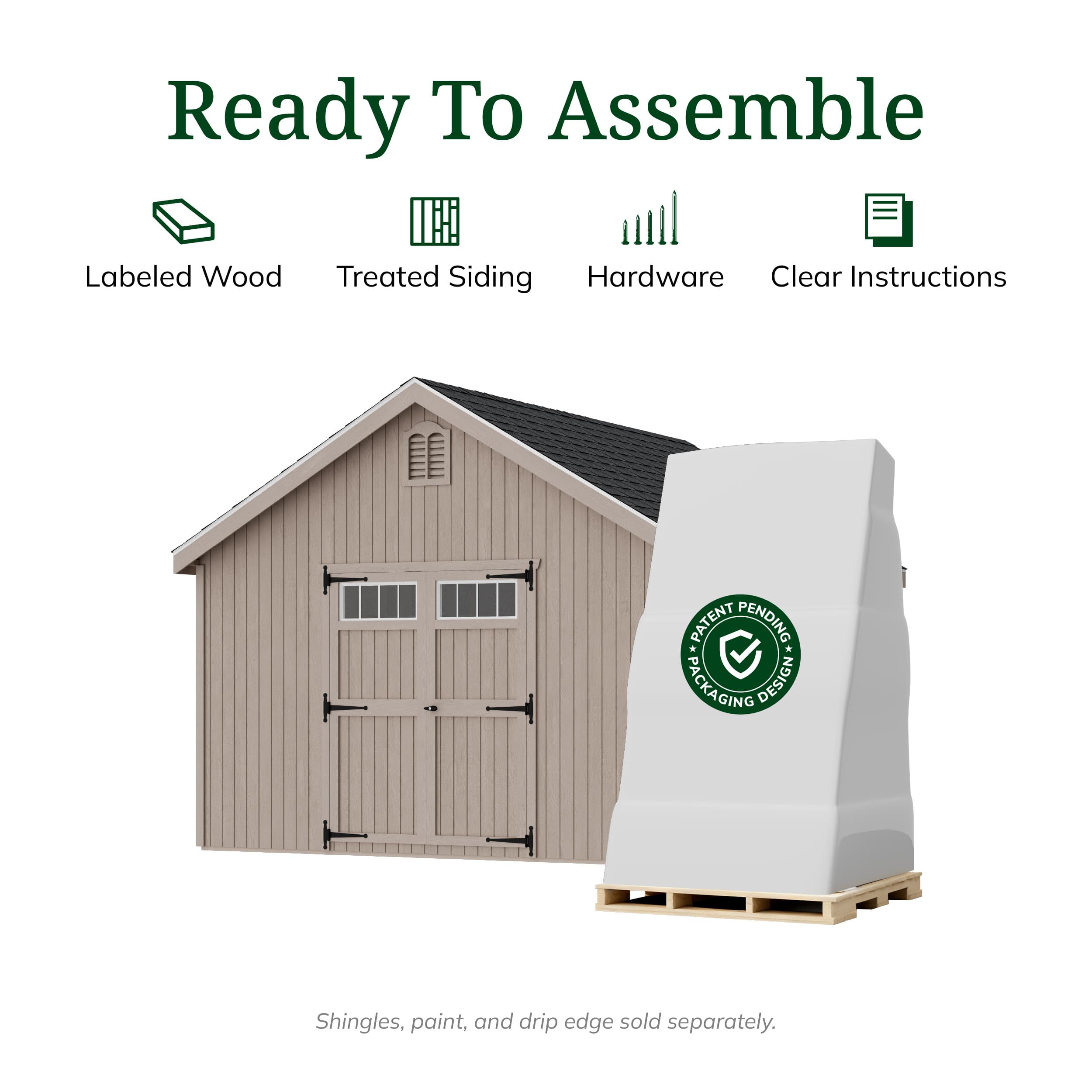 Colonial Williamsburg Shed