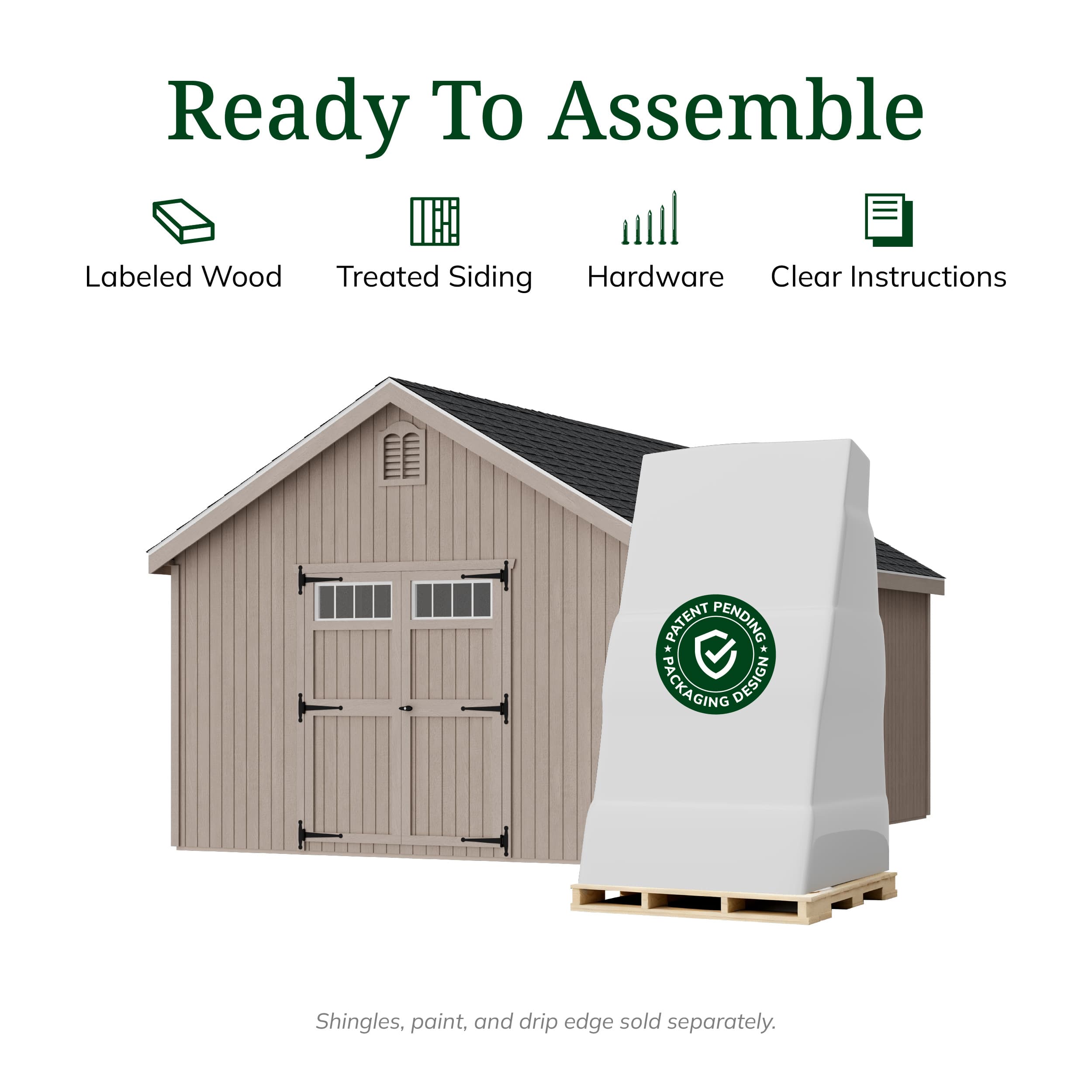 Colonial Williamsburg Shed