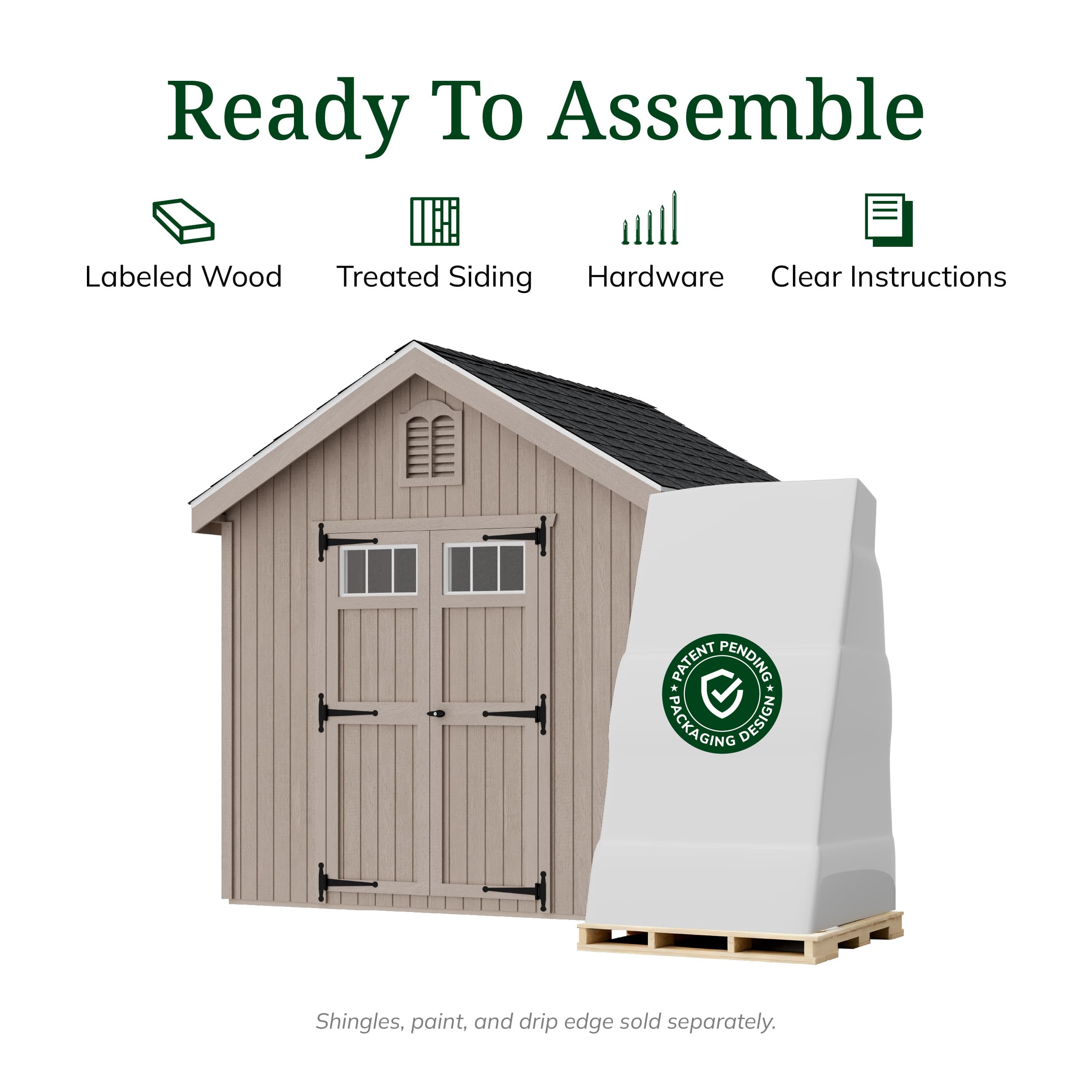 Colonial Williamsburg Shed