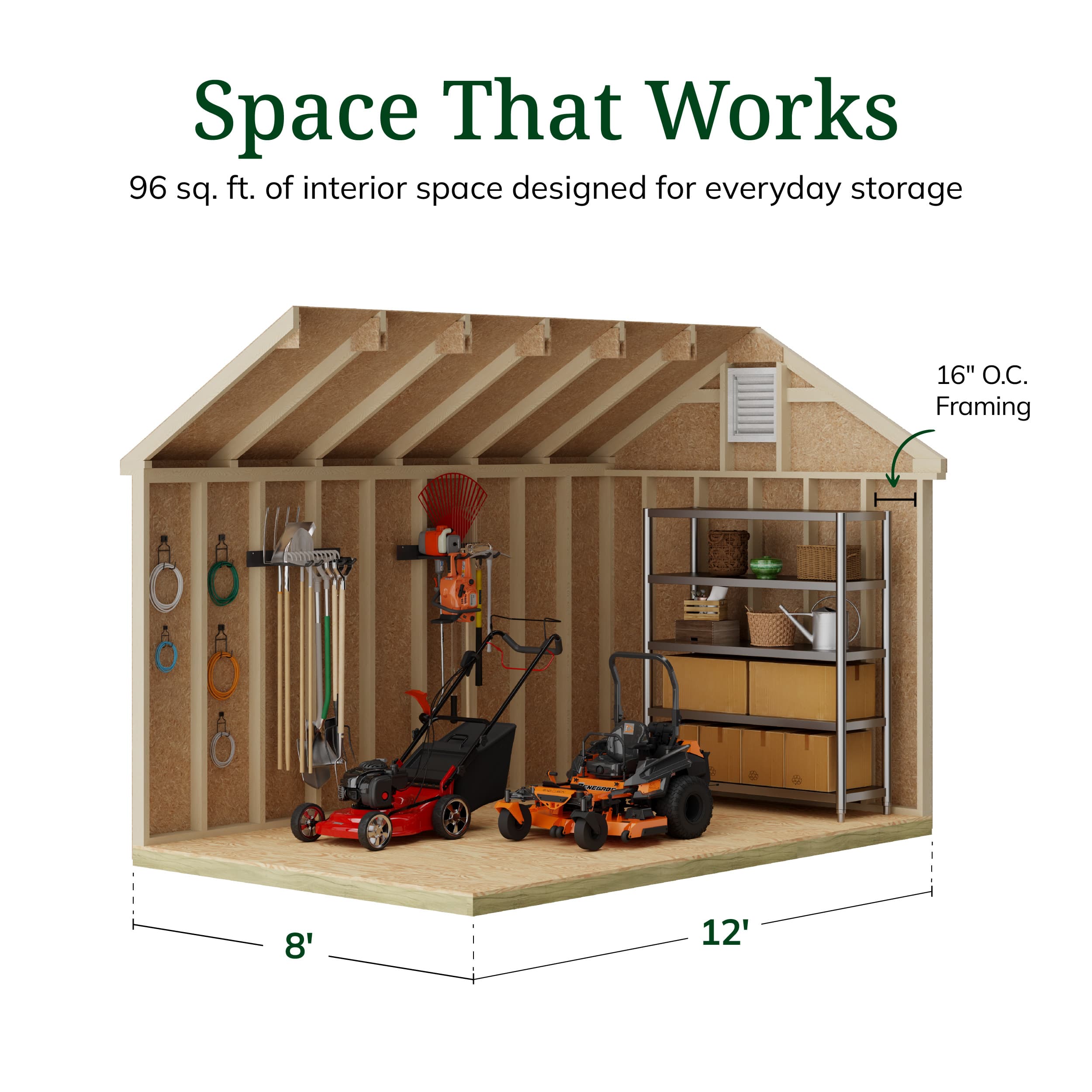 Colonial Williamsburg Shed